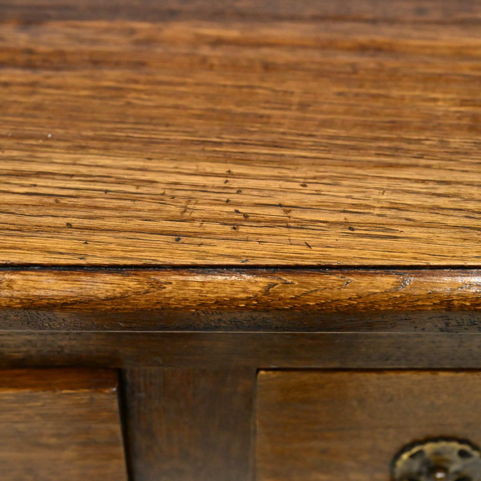 Vintage Small Pot Board Oak Dresser Drawers Shelving Very Clean Free Delivery photo vintage