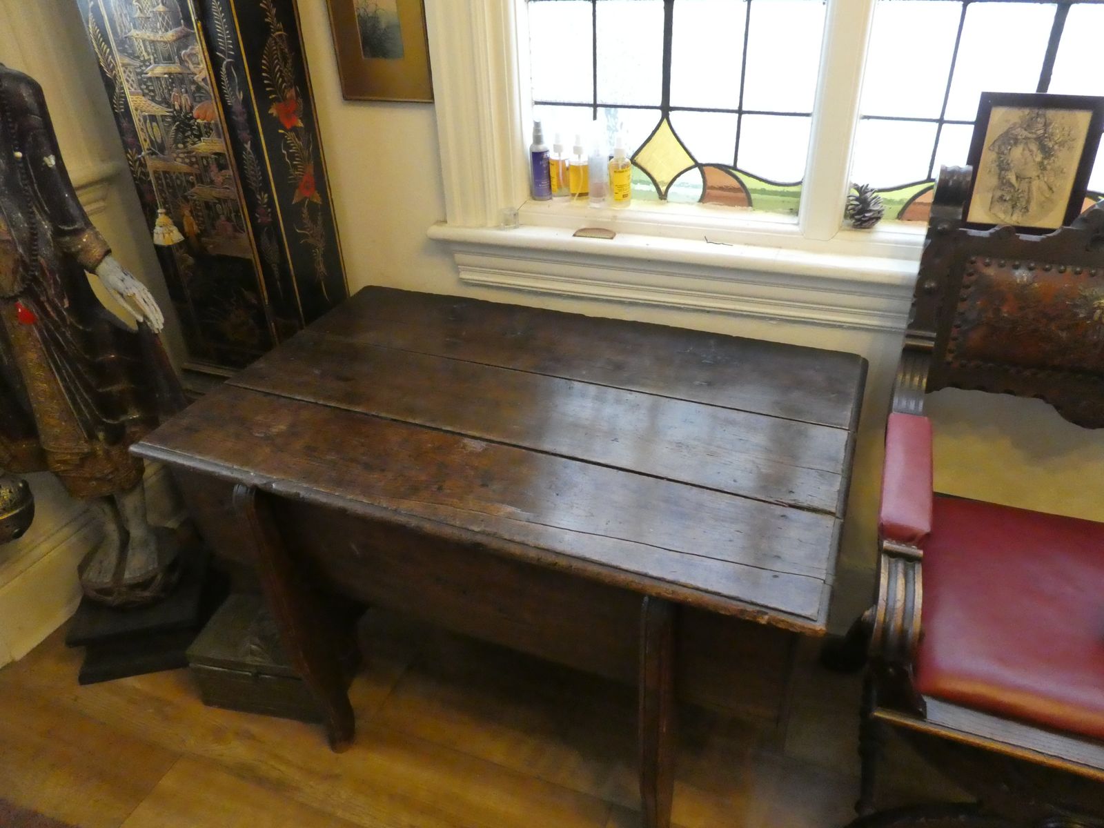 Antique French Petrin Kneading Trough Dough Table 19th Century. "Pétrin De Boulanger"