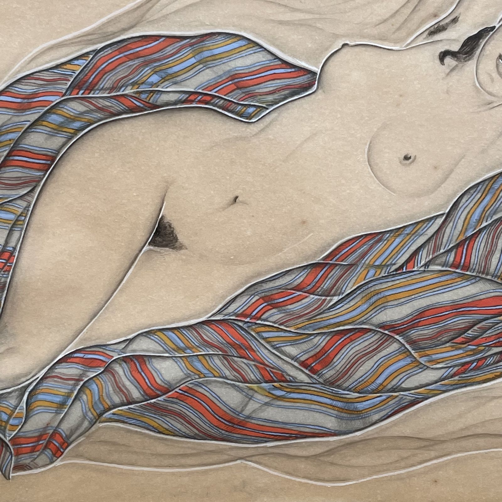 "Reclining Woman", Génia Minache (1907 1972) photo Art