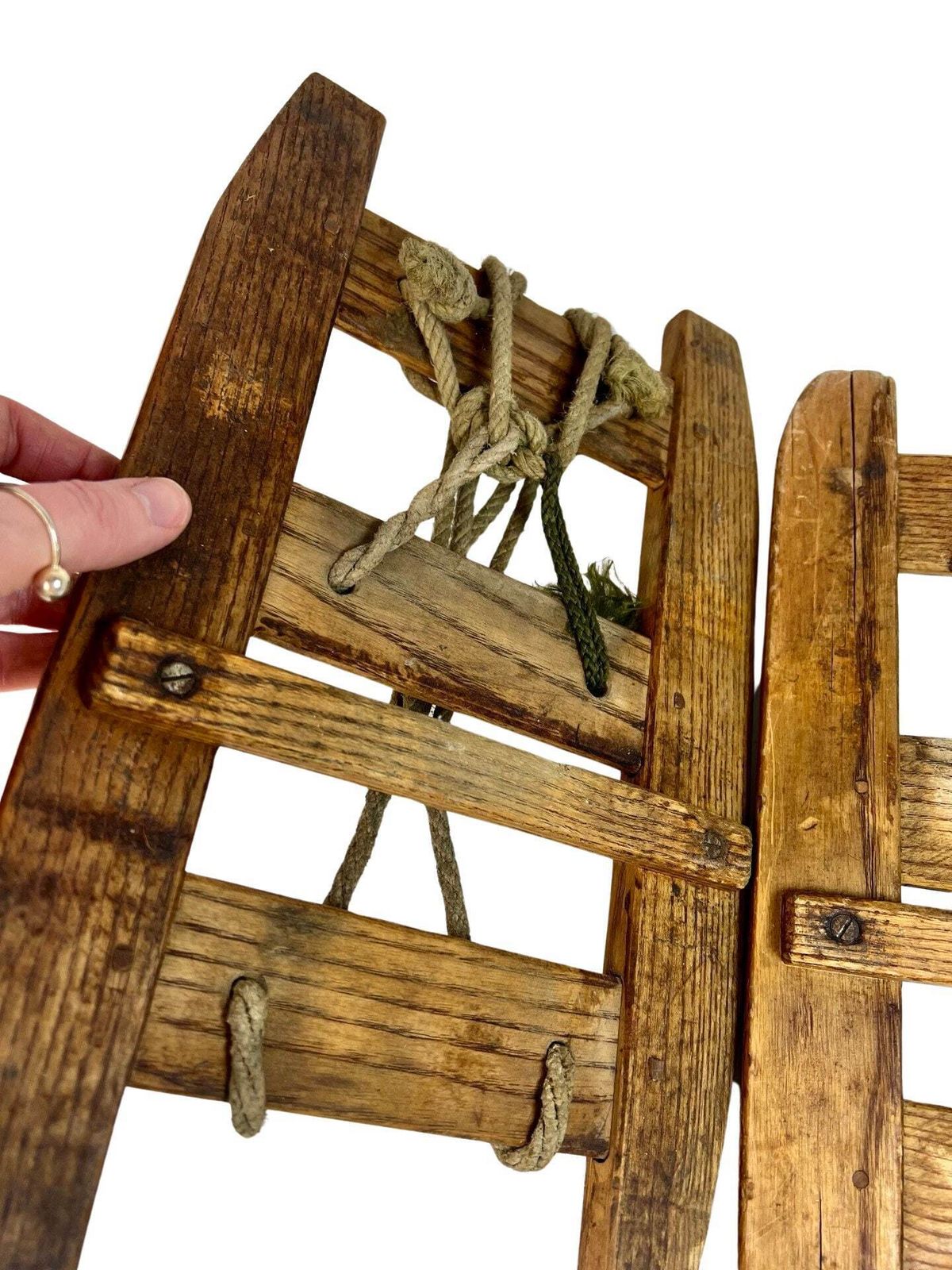 1940s Wwii Swiss Army Snowshoes, Mountain Cabin Decor, Old Mountaineering Equipment, Alpine Gear, Old Ski Lodge Decor From Switzerland photo buy
