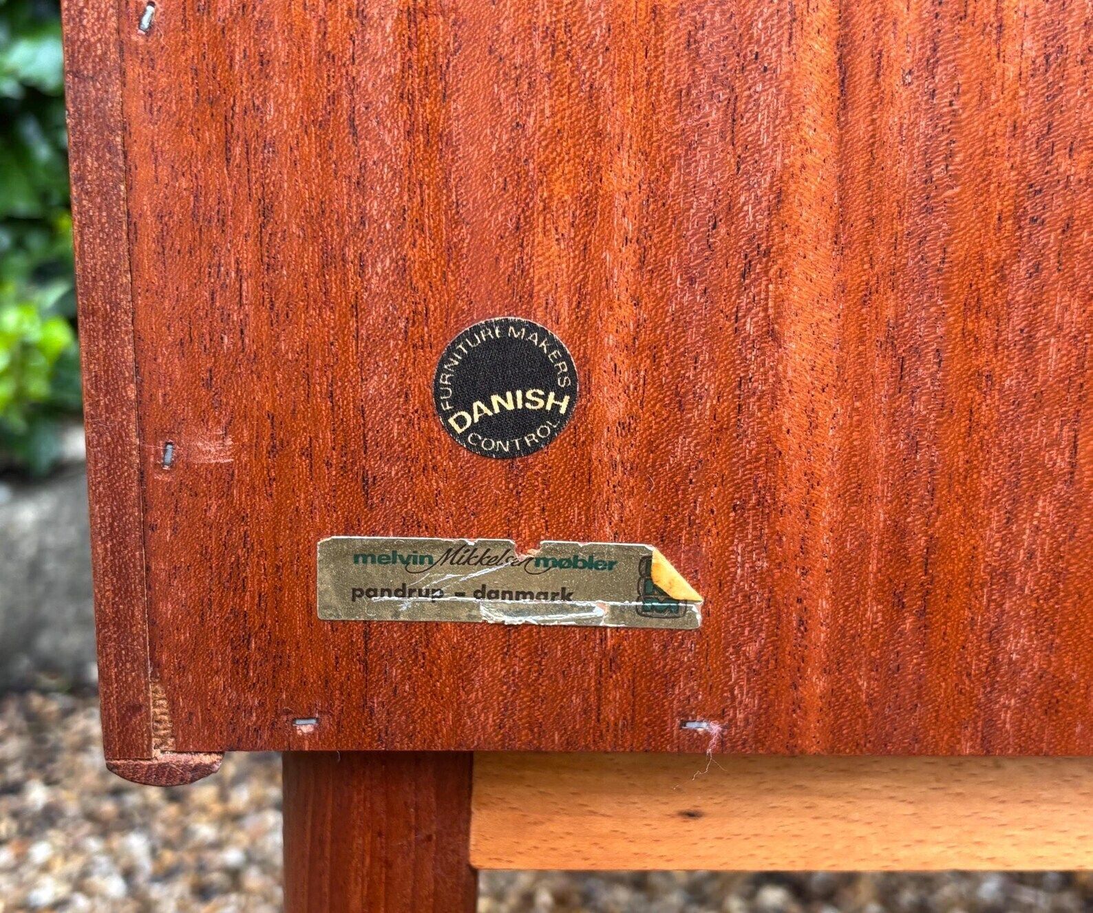 photo for sale Vintage Melvin Mikkelsen Møbler Dressing Vanity Table