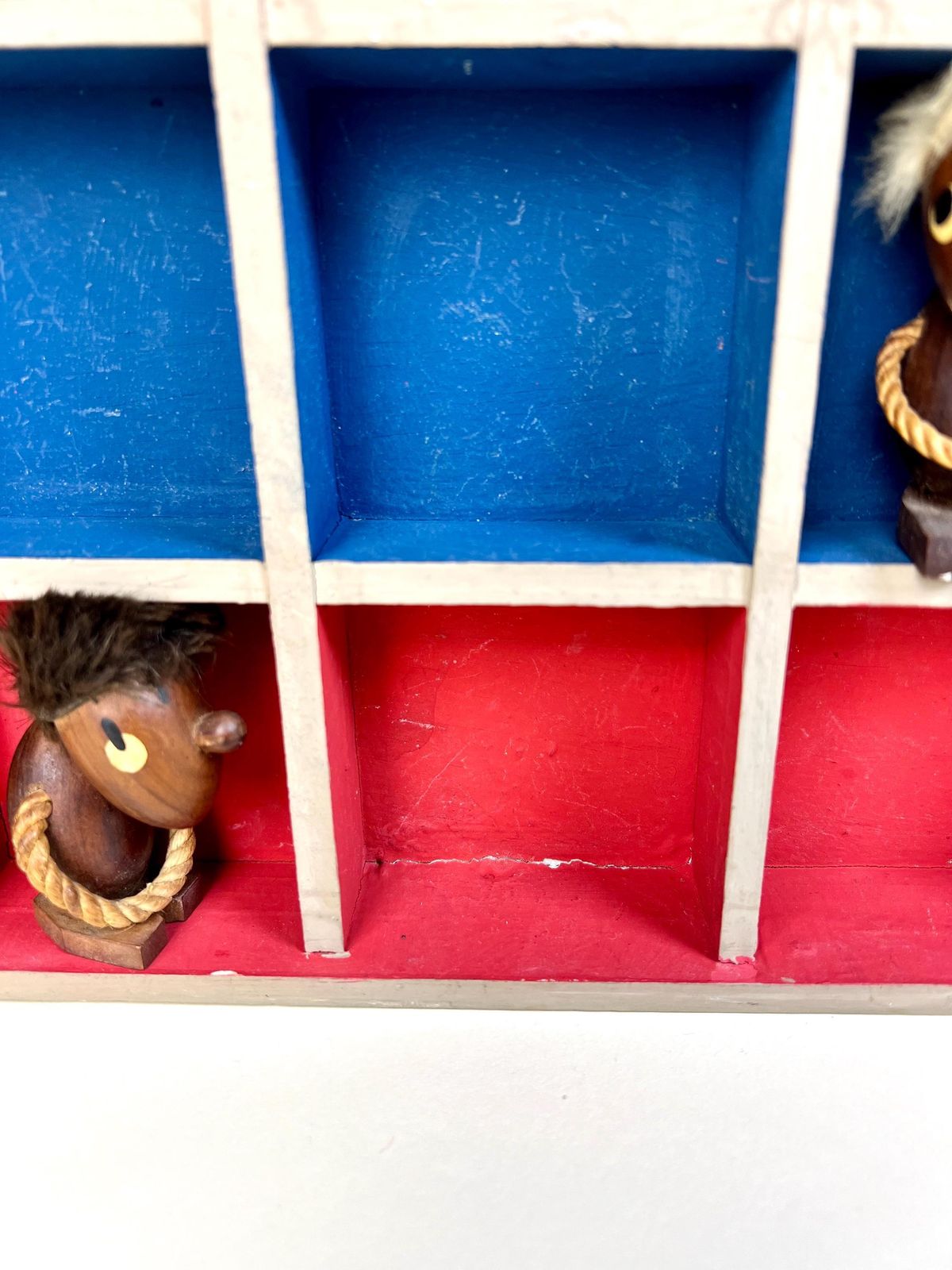 Vintage Curio Display Shelf, Handmade Nautical Themed Curio Display Case, Knick Knack Display Shelf, Lego Shelf Display, Toy Storage Unit photo buy