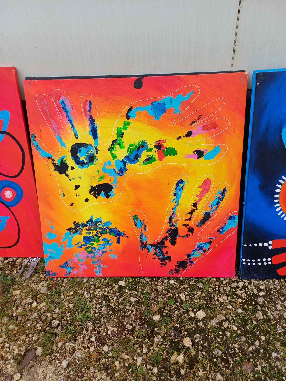 Art Series Of 15 Paintings By The Painter Seidel (1954) photo