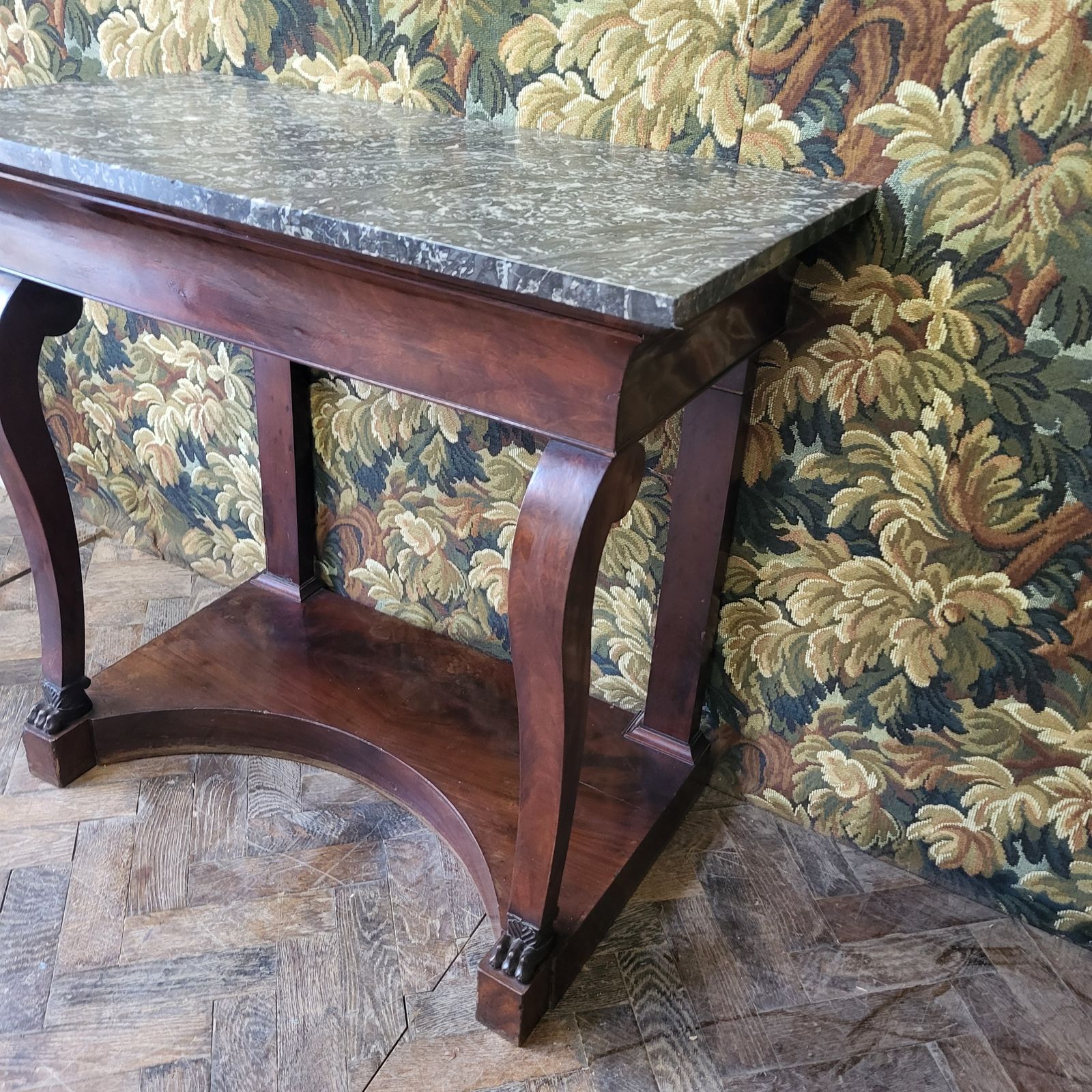 French Mahogany Console, 1800s photo 850.0
