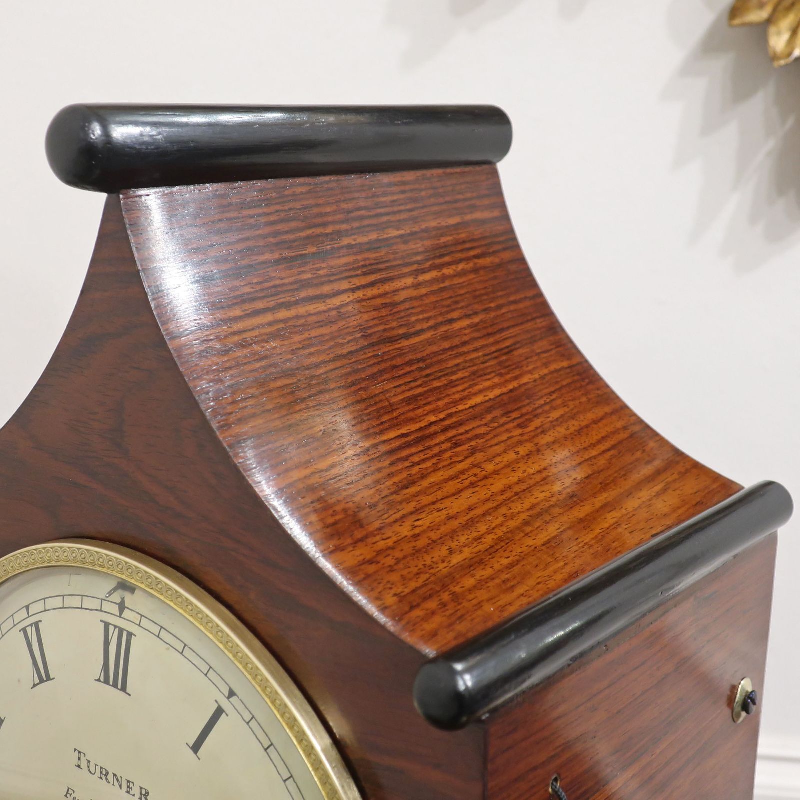 photo furniture Georgian Kingwood Bracket Clock By William Turner Of London