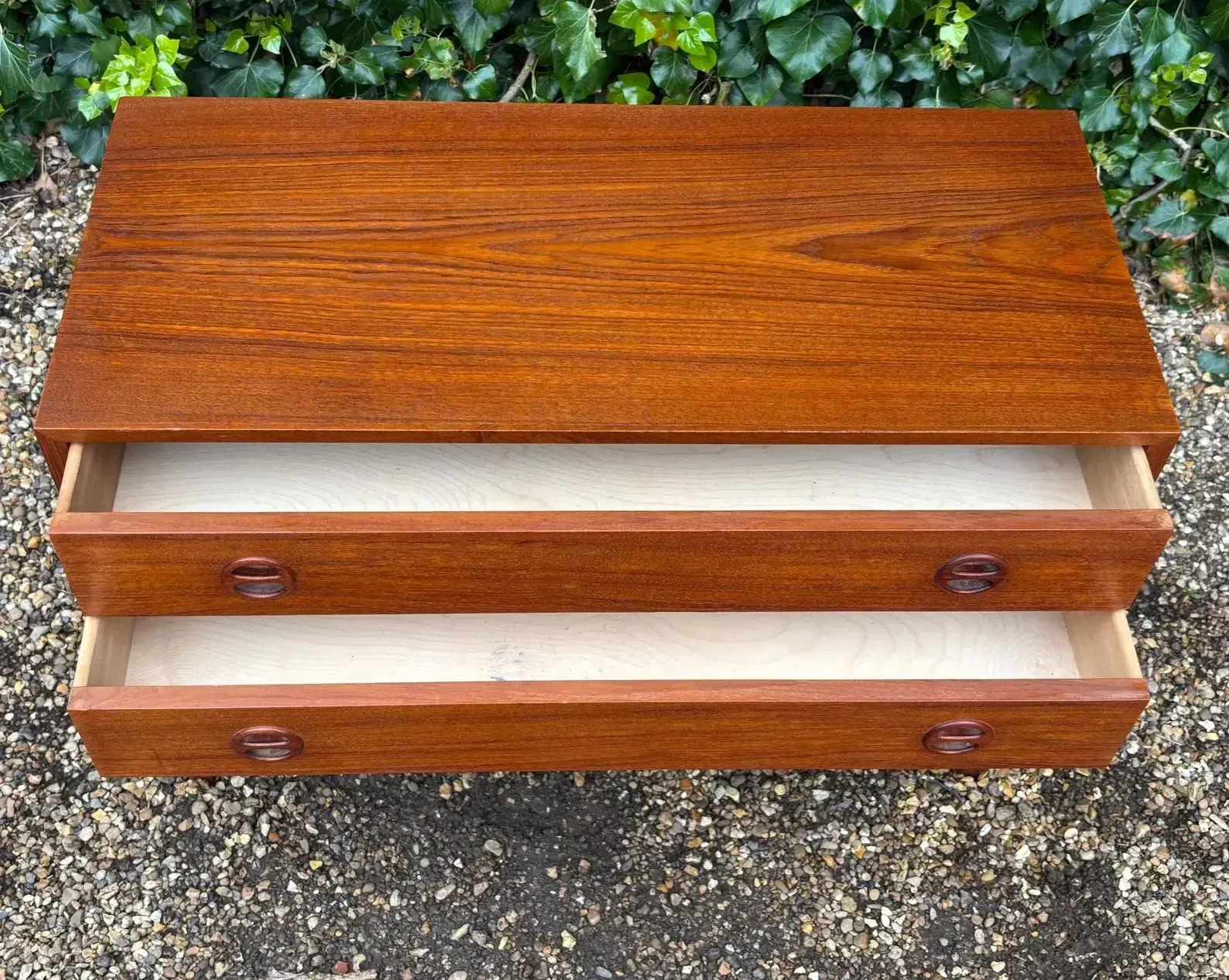 photo furniture Vintage 1960’s Danish Low Chest Of Drawers