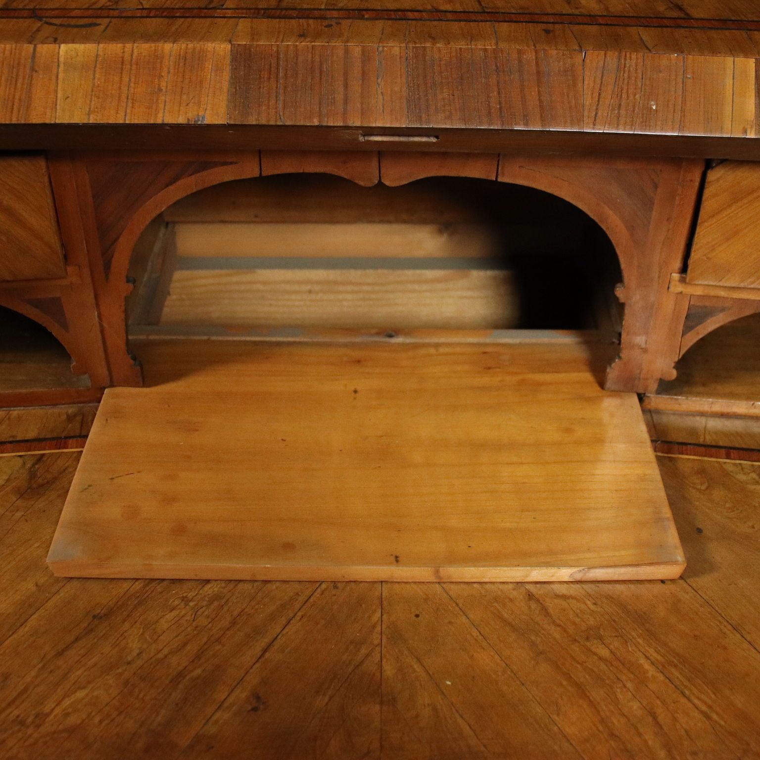 Barocchetto Tuscan Drop Leaf Secretaire Italy 18th Century photo buy