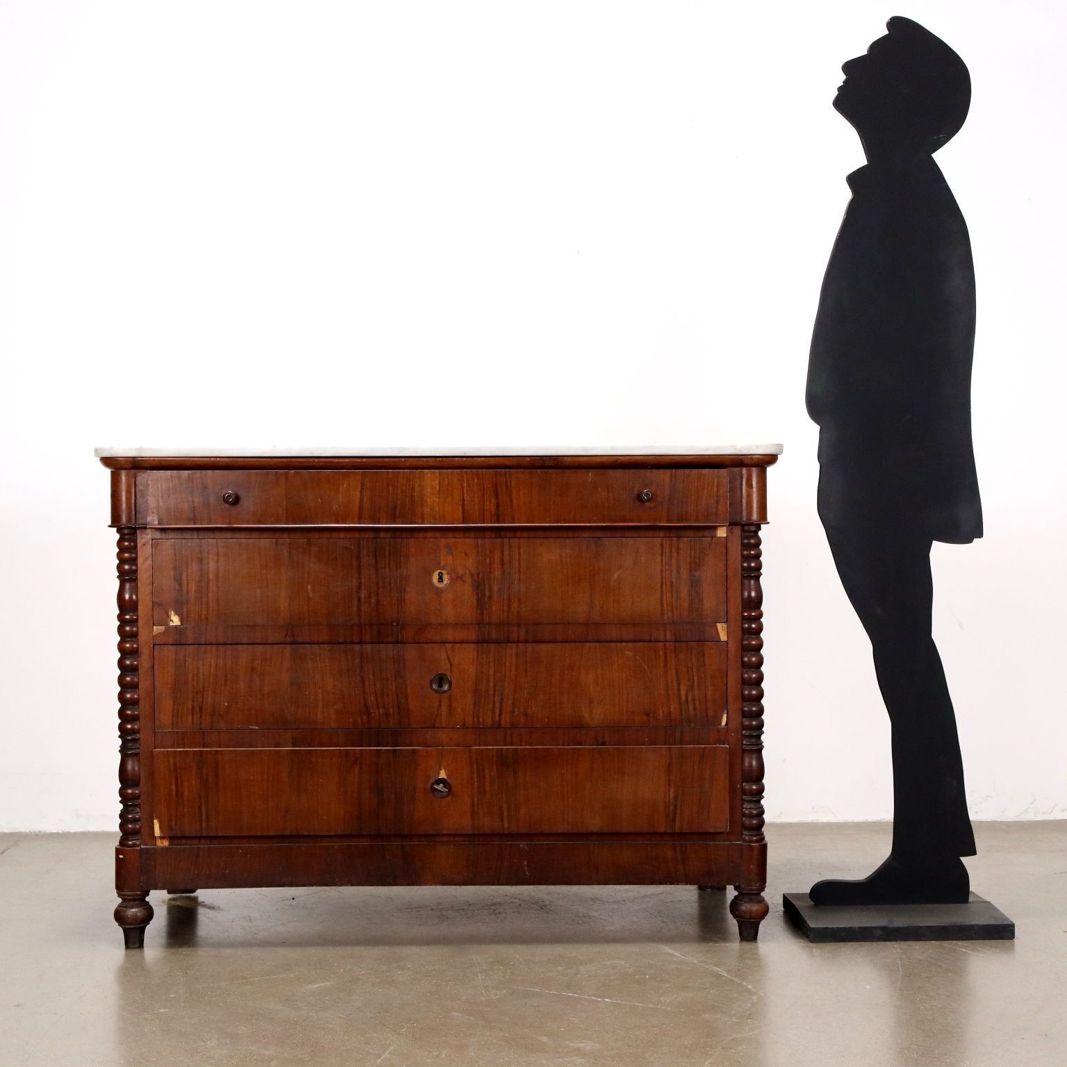 Antique Chest Of Drawers Louis Philippe Walnut XIX Century photo furniture