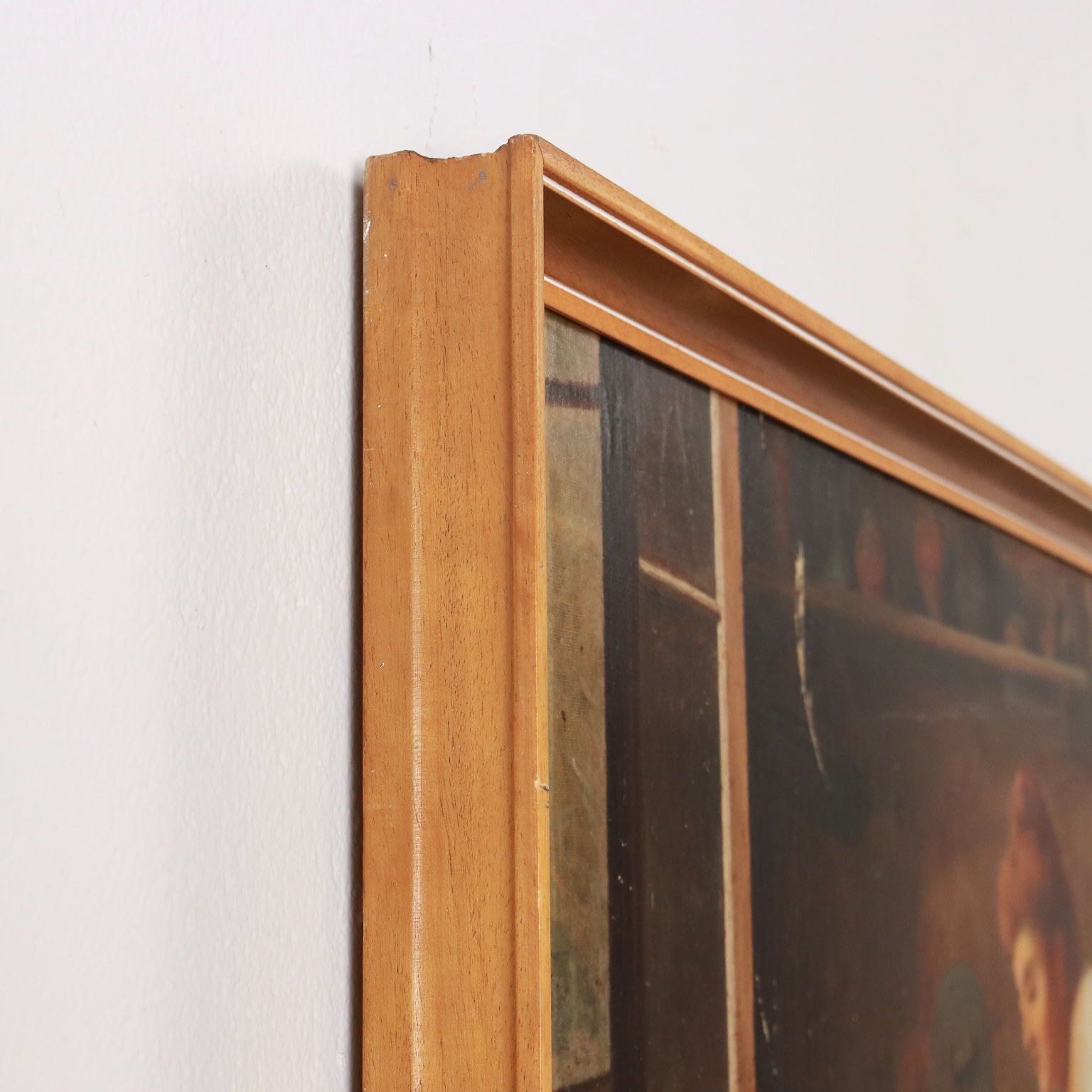 photo for sale Interior Scene Attr. To G. Bellei Oil On Canvas XIX Century