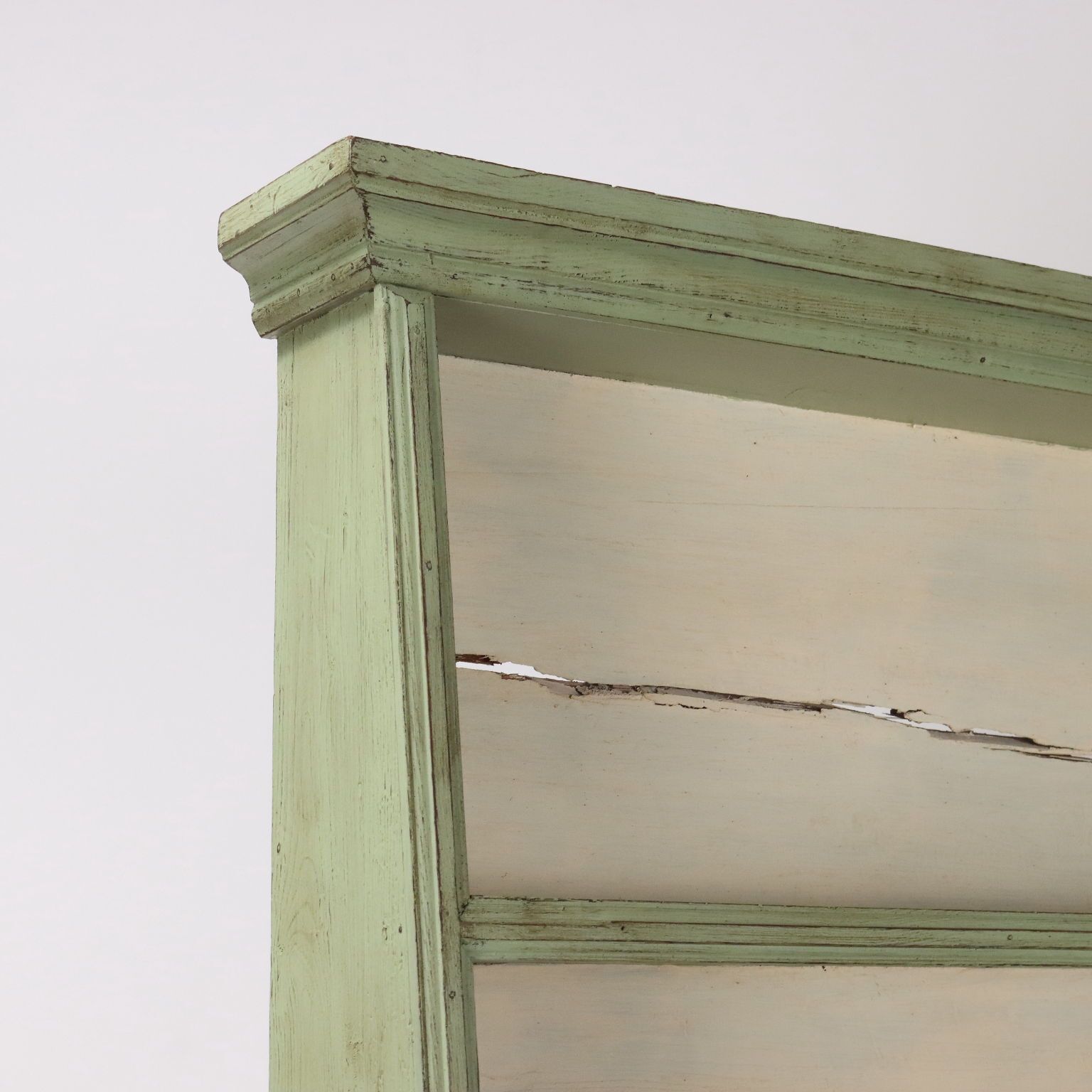 Ancien Double Top Cupboard Baroque Fir Italy XX Century photo 1850.0