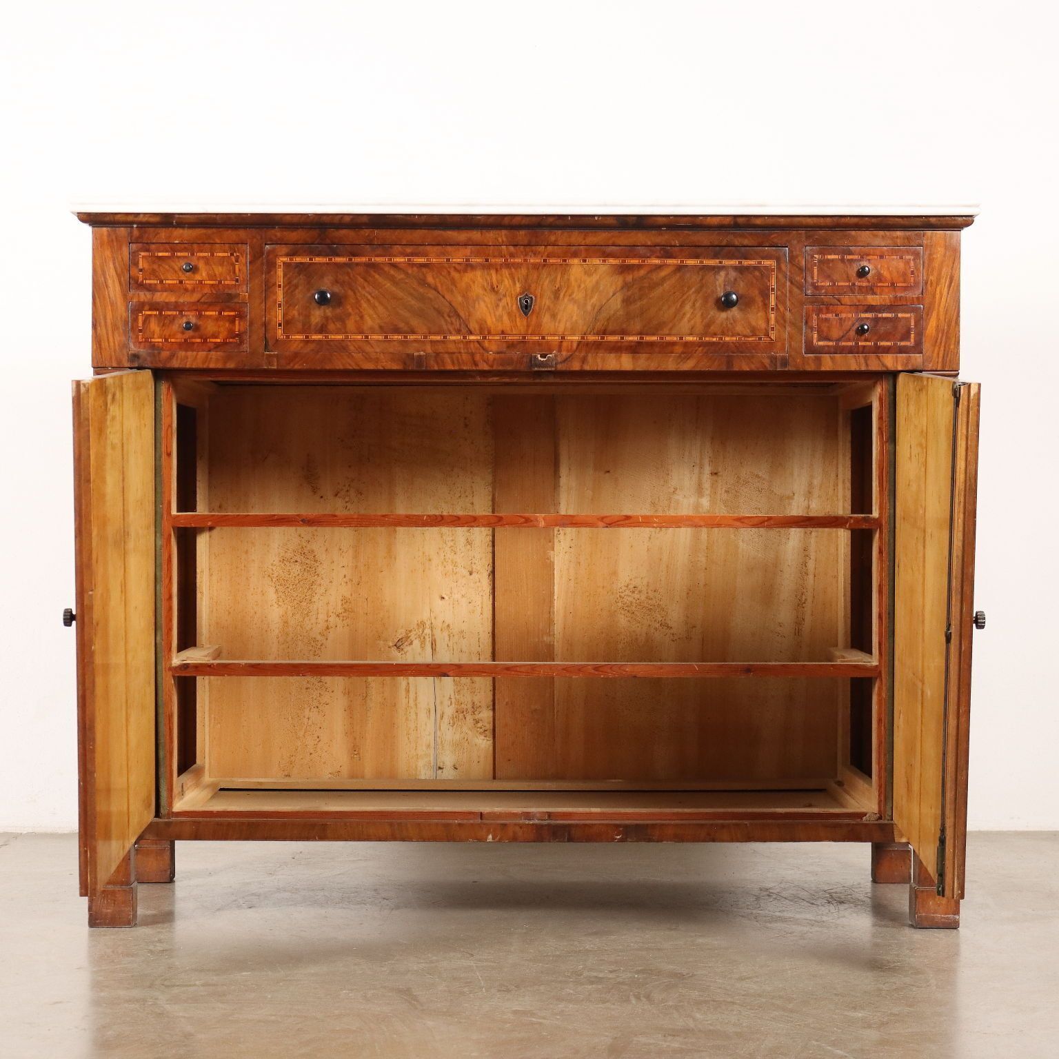 Antique Cupboard Walnut Eastern Europe XIX Century photo for sale