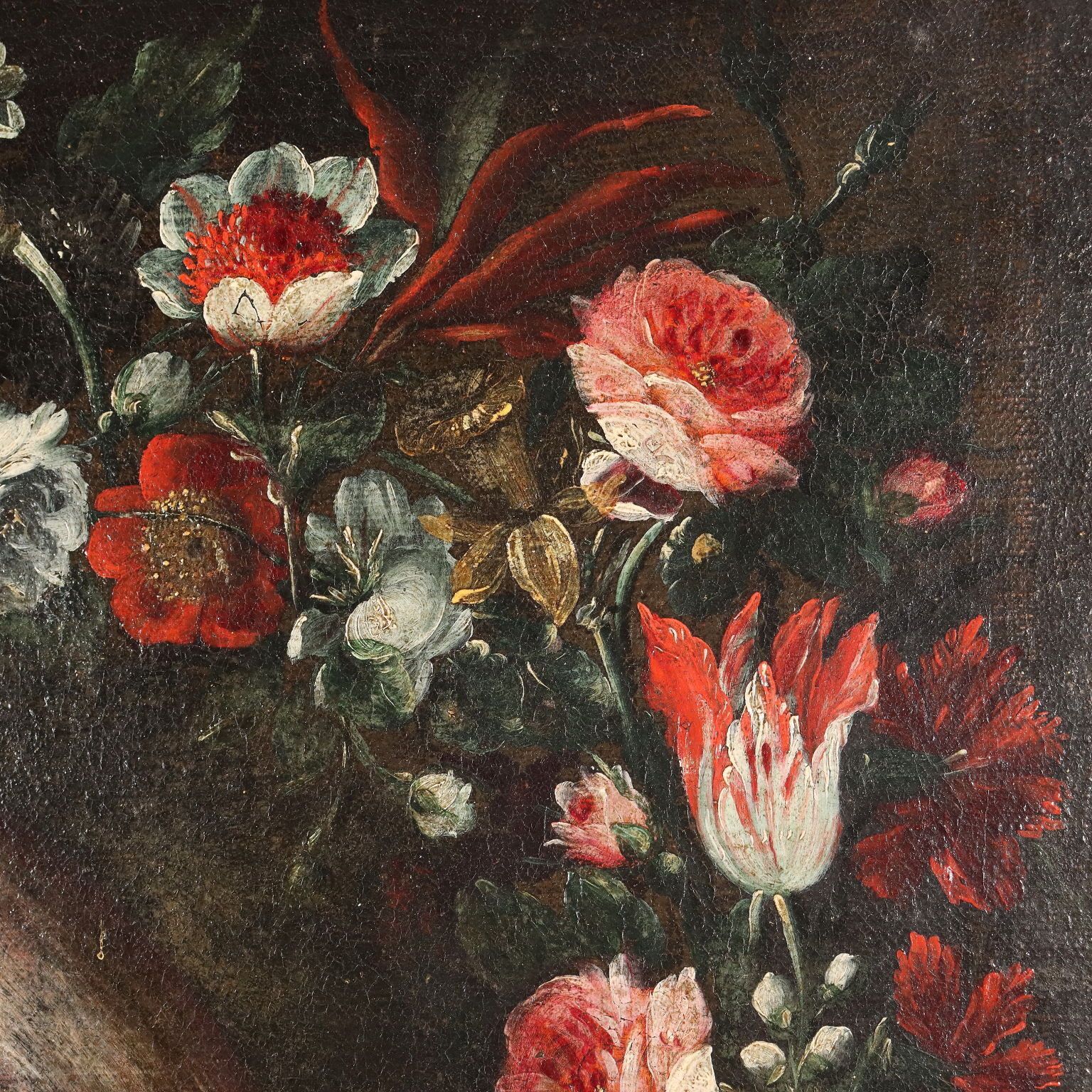 Antique Painting Religious Subject Oil On Canvas XVII Century photo buy