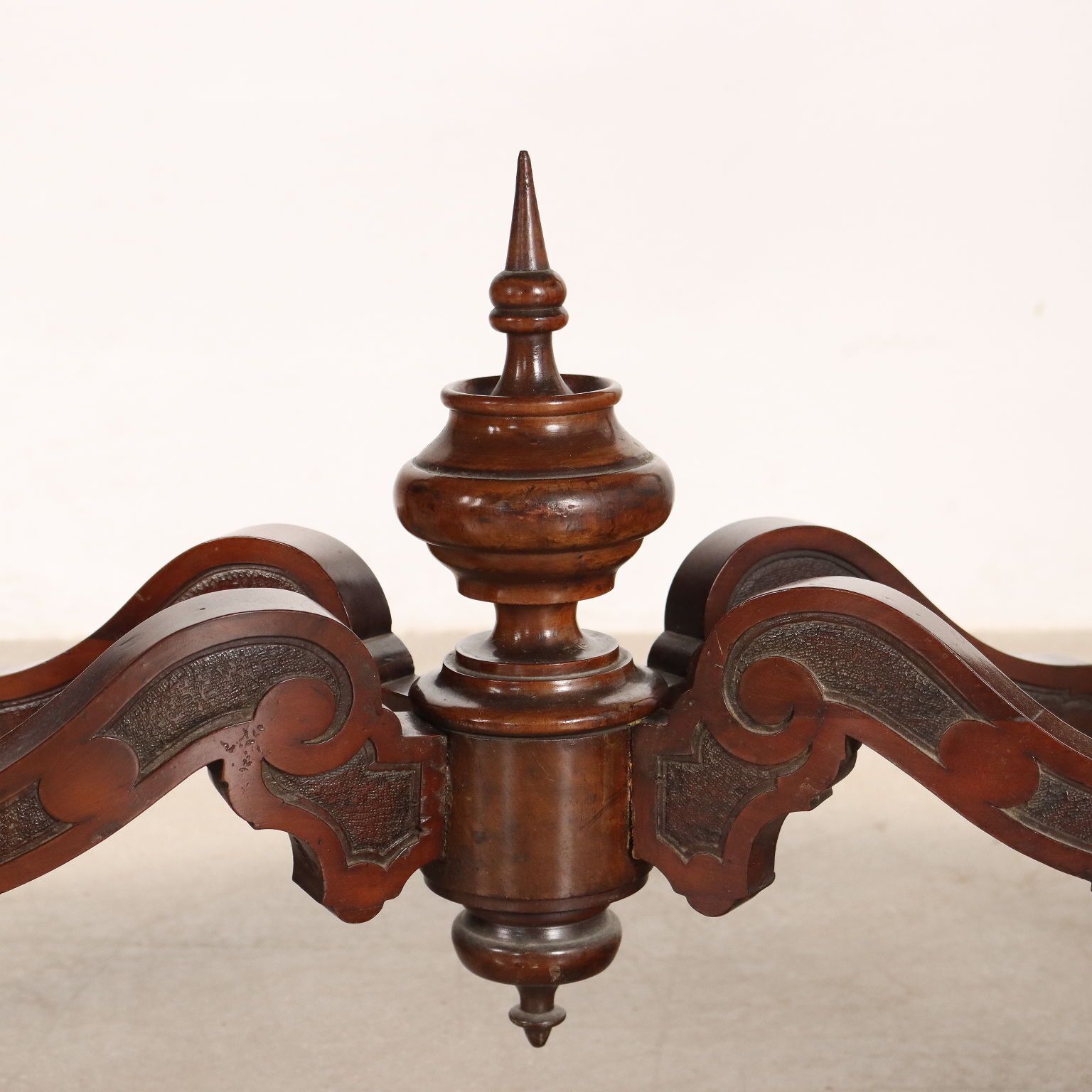 Antique Table Umbertino Mahogany Italy Late XIX Century photo 490.0