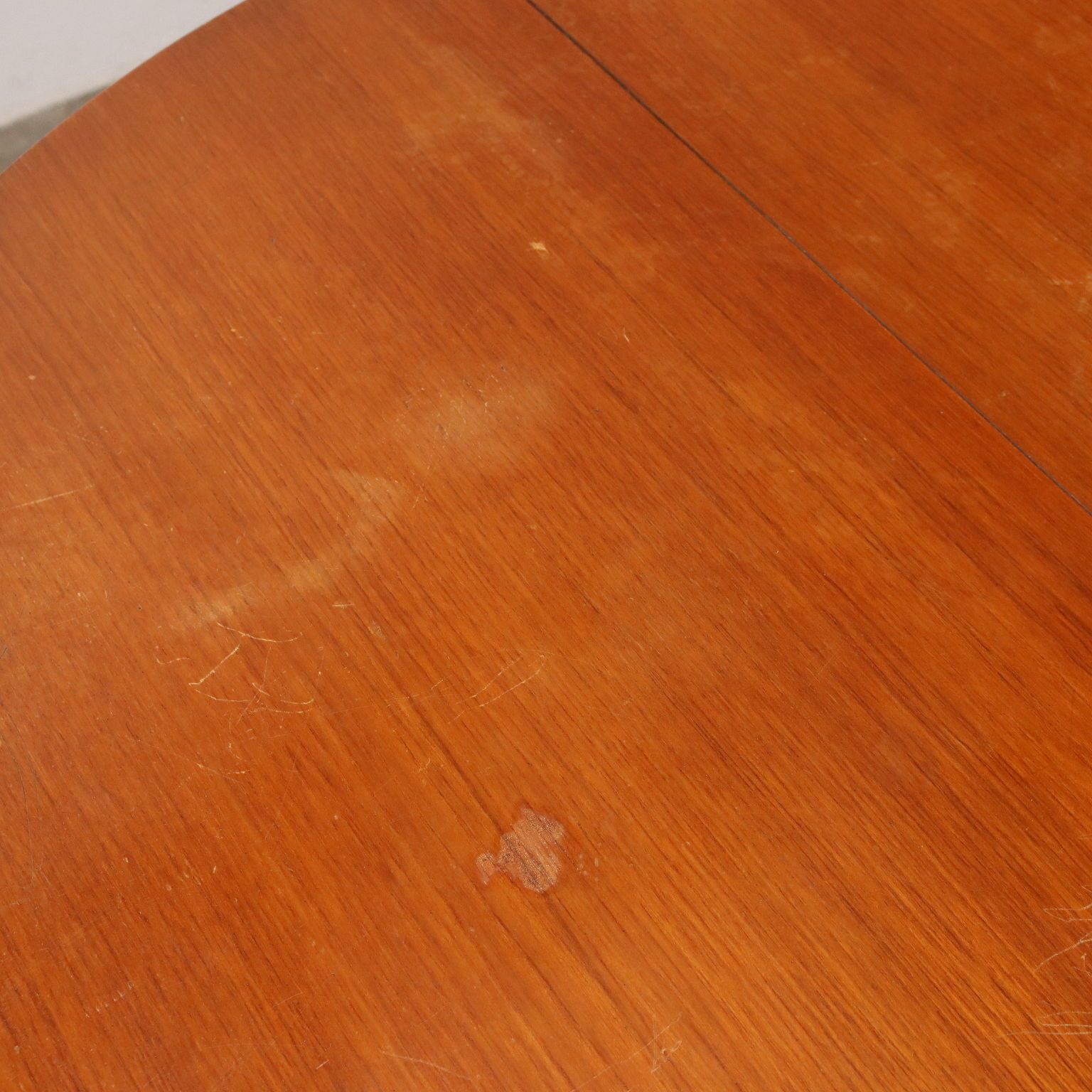 Vintage 1960s Extendable Table Teak Veneered Italy photo 950.0