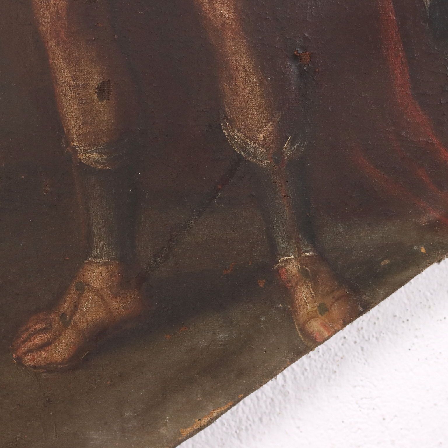 photo for sale Antique Painting Religious Subject Oil On Canvas Italy XVII Century