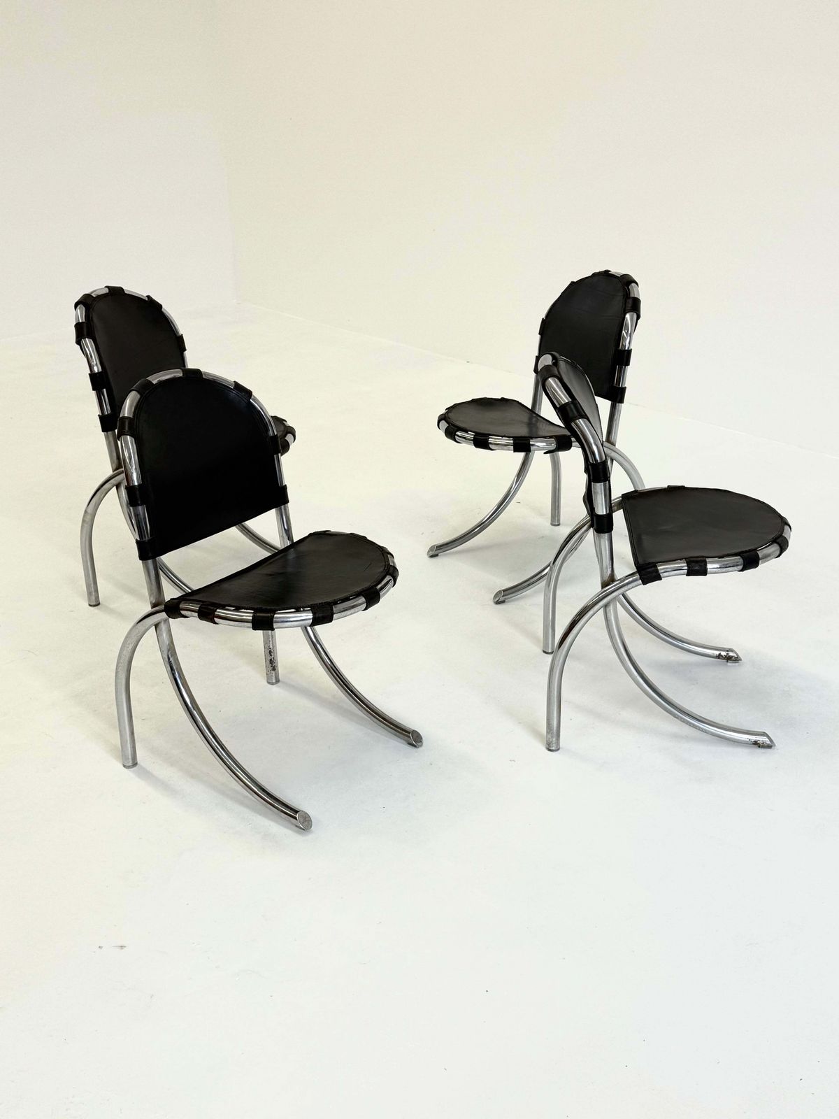 Set Of 4 Medusa Dining Chairs By Studio Tetrarch For Alberto Bazzani photo 1400.0