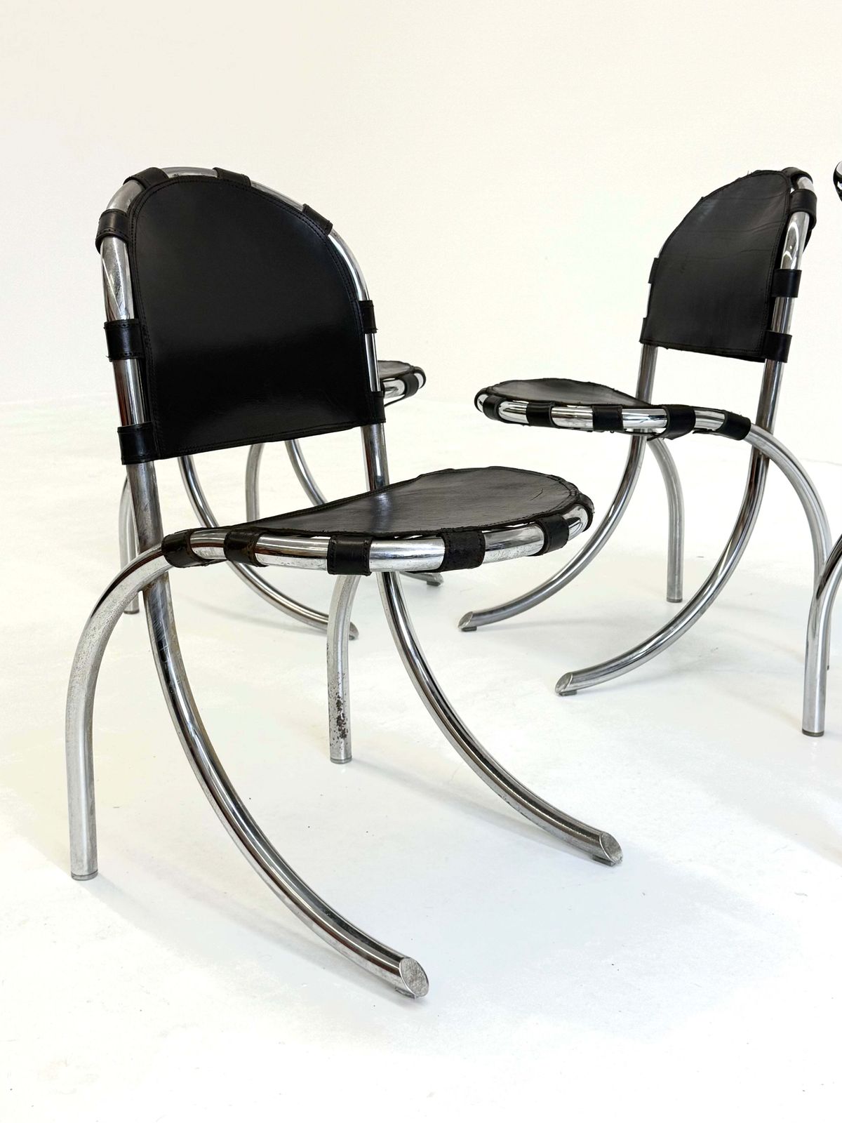 Set Of 4 Medusa Dining Chairs By Studio Tetrarch For Alberto Bazzani photo buy