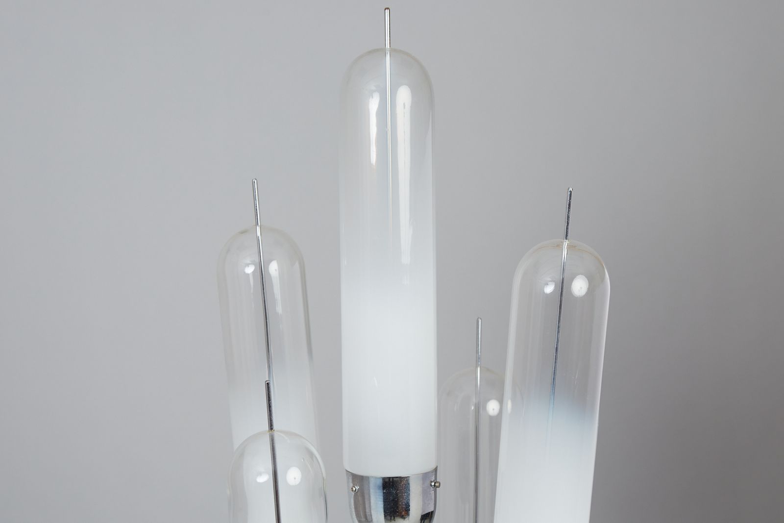 Carlo Nason Blown Murano Glass Floor Lamp For Mazzega, 1970s photo for sale