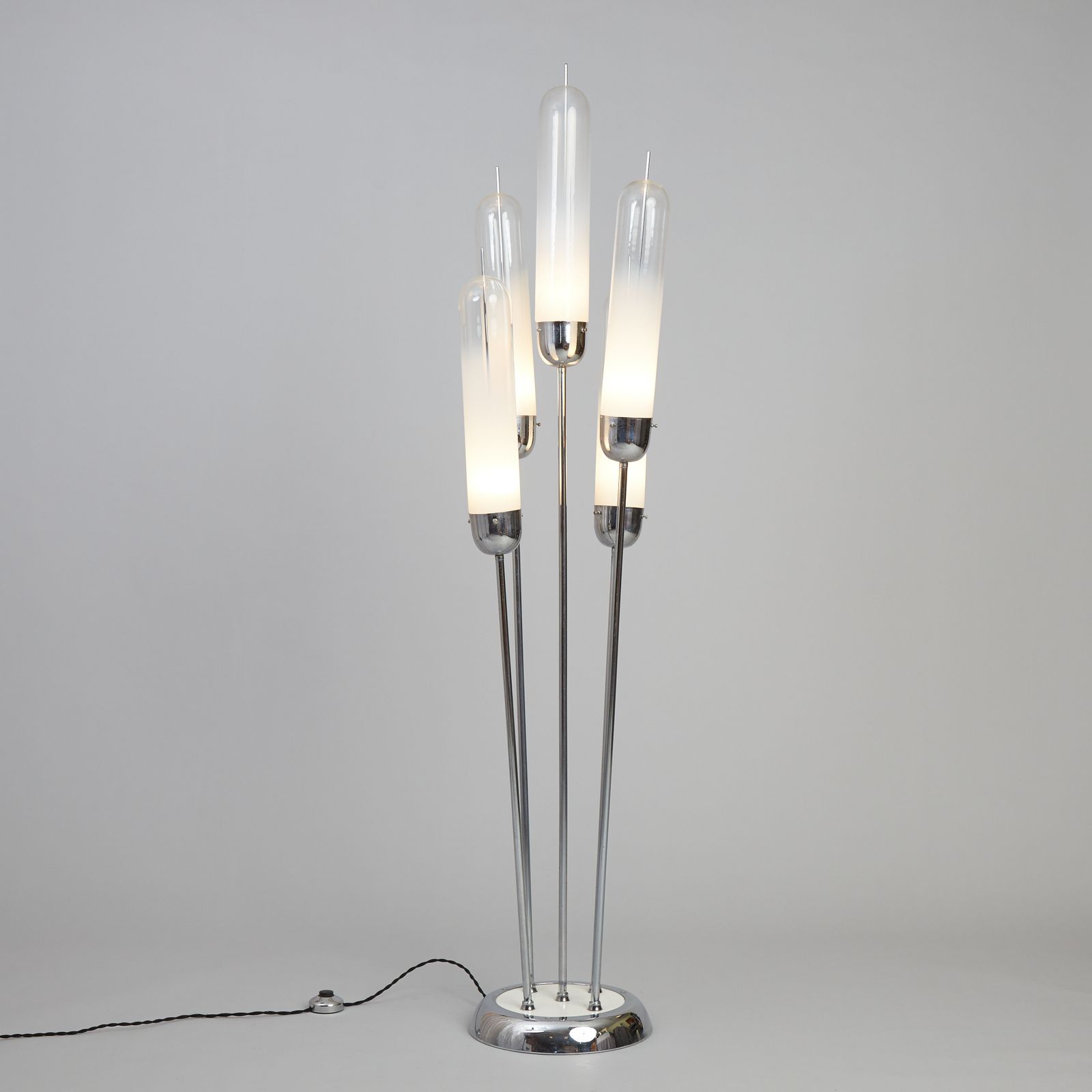 Carlo Nason Blown Murano Glass Floor Lamp For Mazzega, 1970s photo buy