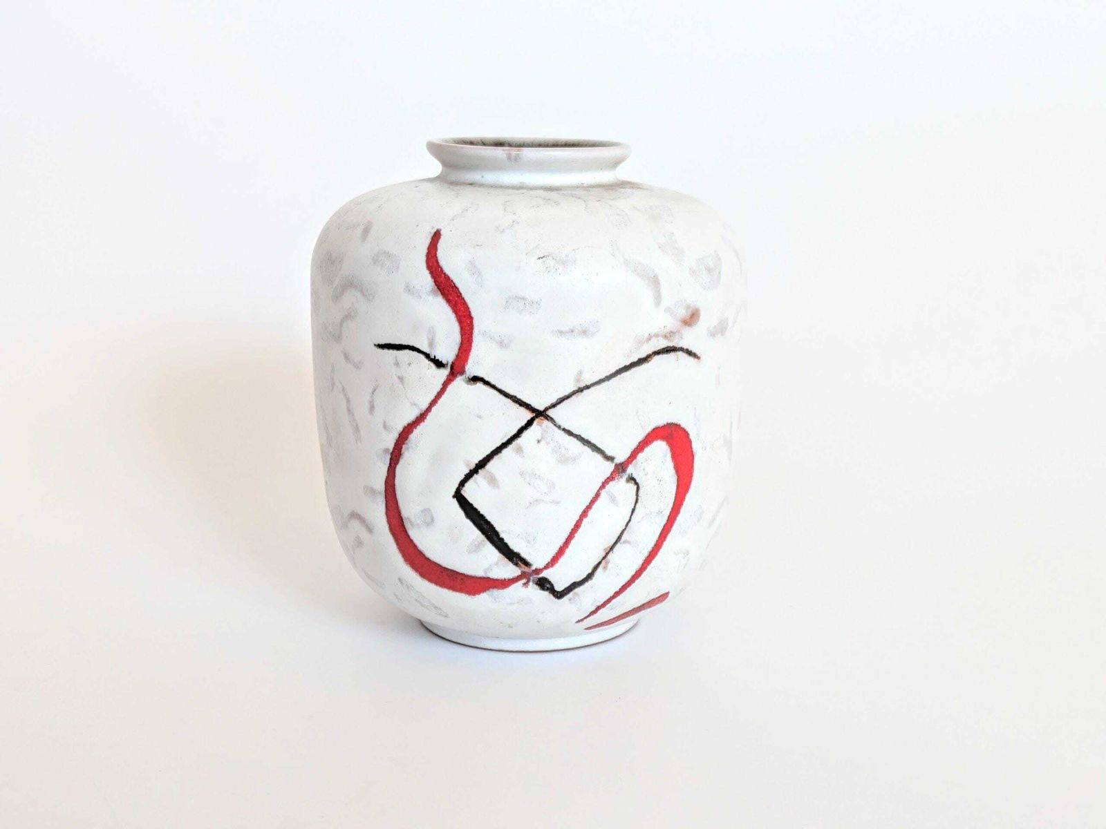 Midcentury Ceramic Vase | Carstens Tönnieshof Attika 313 | West German Pottery, 1960's