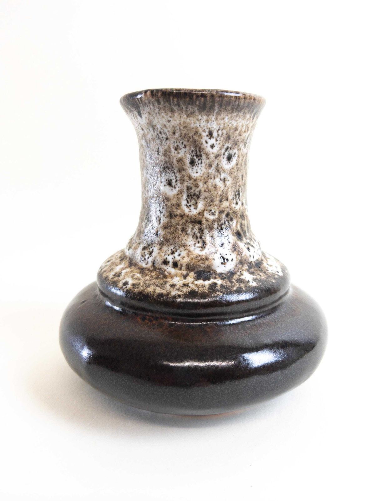 Earthtones Fat Lava Ceramic West German Pottery Vase By Ruscha 840 photo 51.0