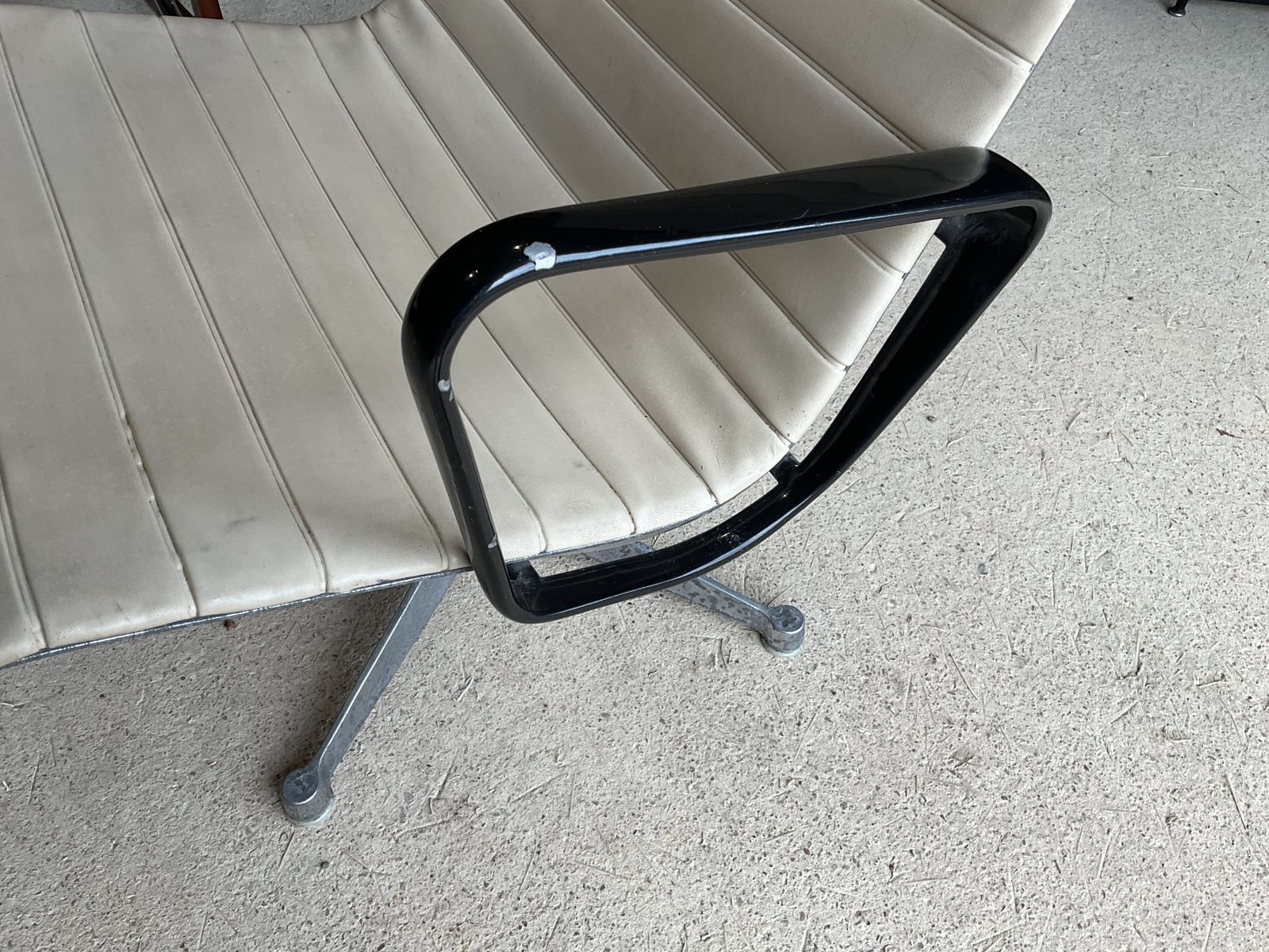 Charles & Ray Eames For Herman Miller Co. Chair, Model 681/82, C. 1959. Vintage photo vintage