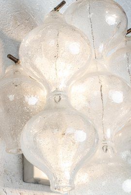 Tulipan Murano Glass Wall Lights By J. T. Kalmar For Kalmar, 1960s, Set Of 2 photo 3051.0