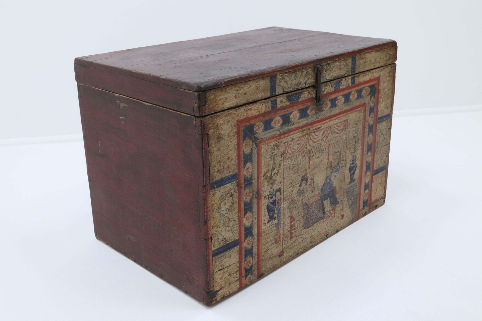 Mid 19th Century Shanxi Region Opera Chest photo furniture