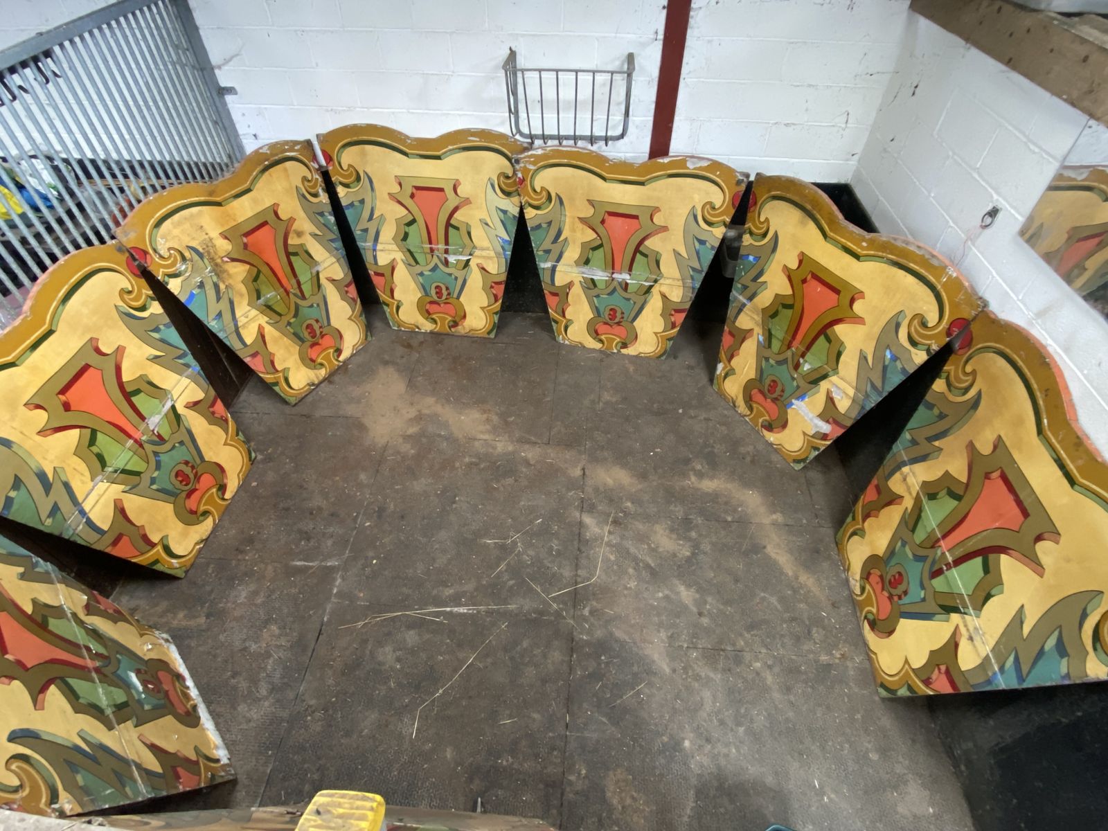 Original Art Decorative Fairground Panels photo vinterior