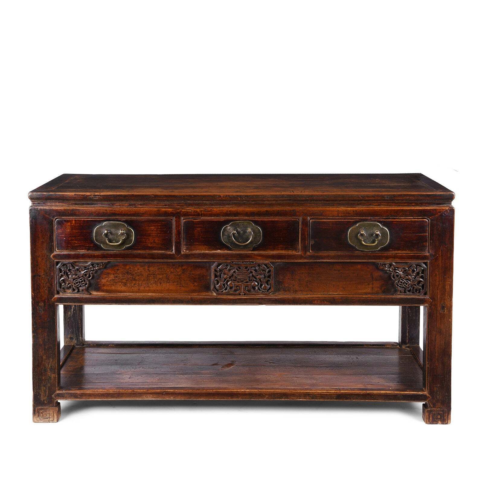 Chinese Camphor Sideboard From Tianjin   19th Century