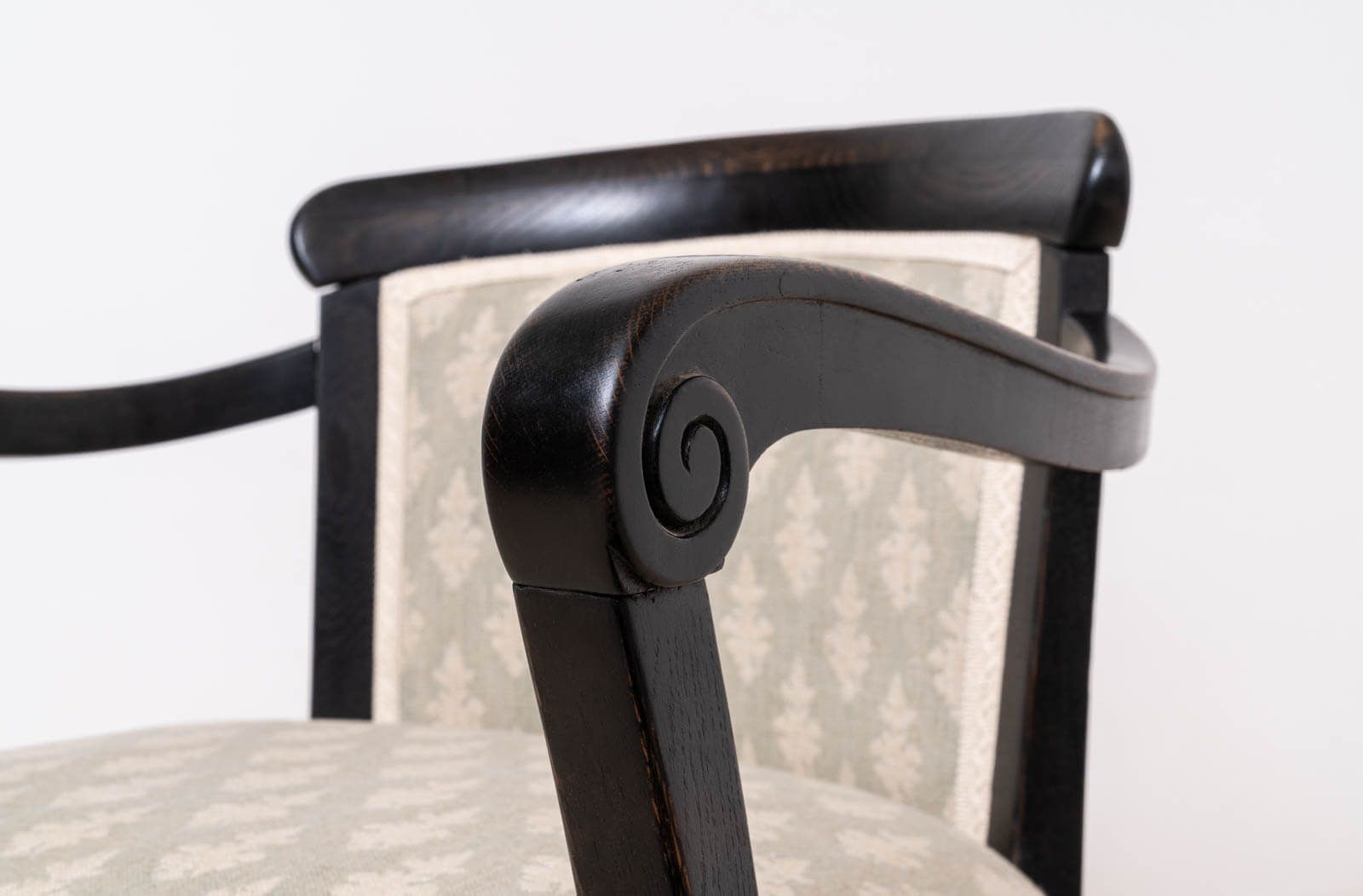 photo for sale Set Of 2 Biedermeier Armchairs In Rustic, Countryside Style, Austria, Circa 1850