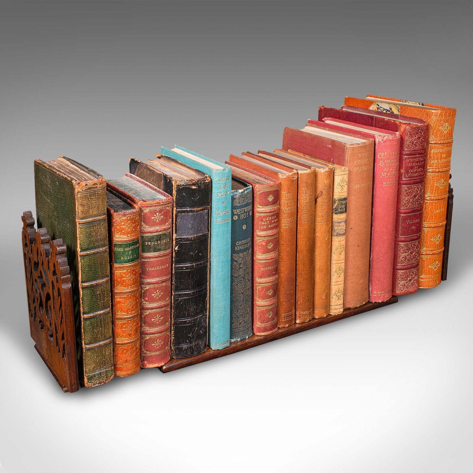photo for sale Antique Extending Book Slide, English, Novel Rest, Home Library, Victorian, 1880