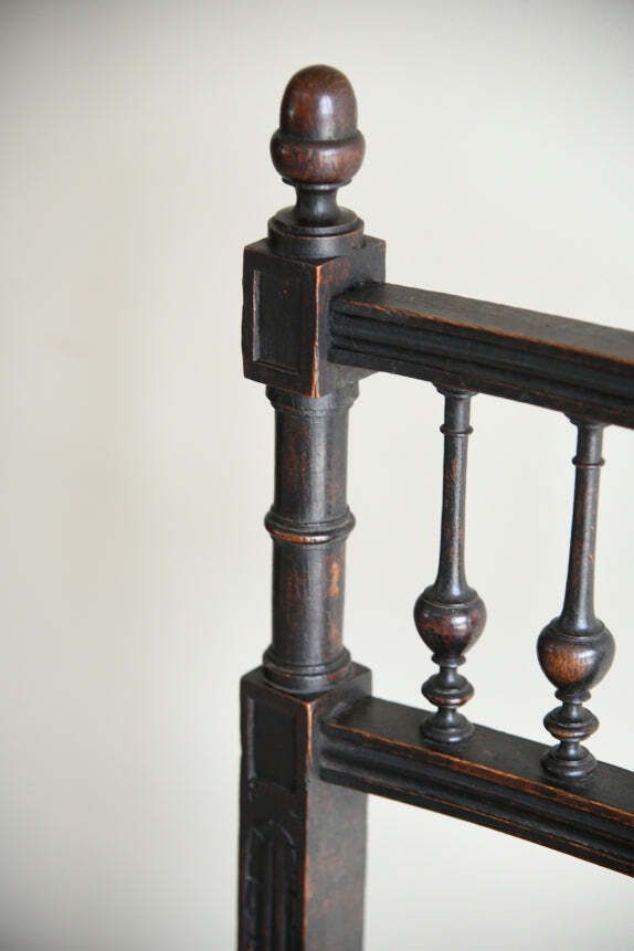 Antique Oak Occasional Chair, 1800s photo for sale