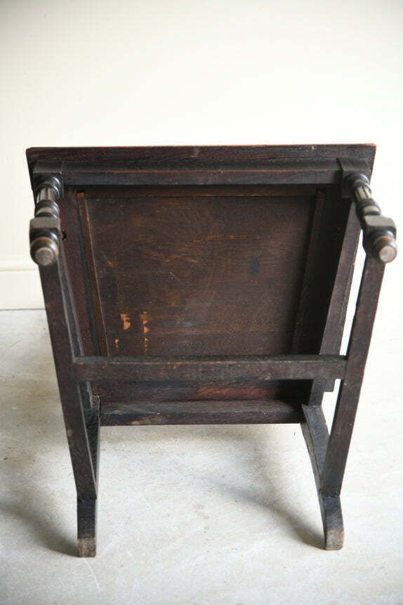 photo for sale Antique Oak Occasional Chair, 1800s