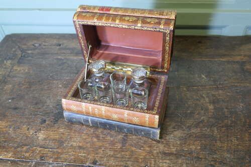 Vintage Novelty Ceramic Trompe L’oeil Cave De Liqueur photo Home Decor