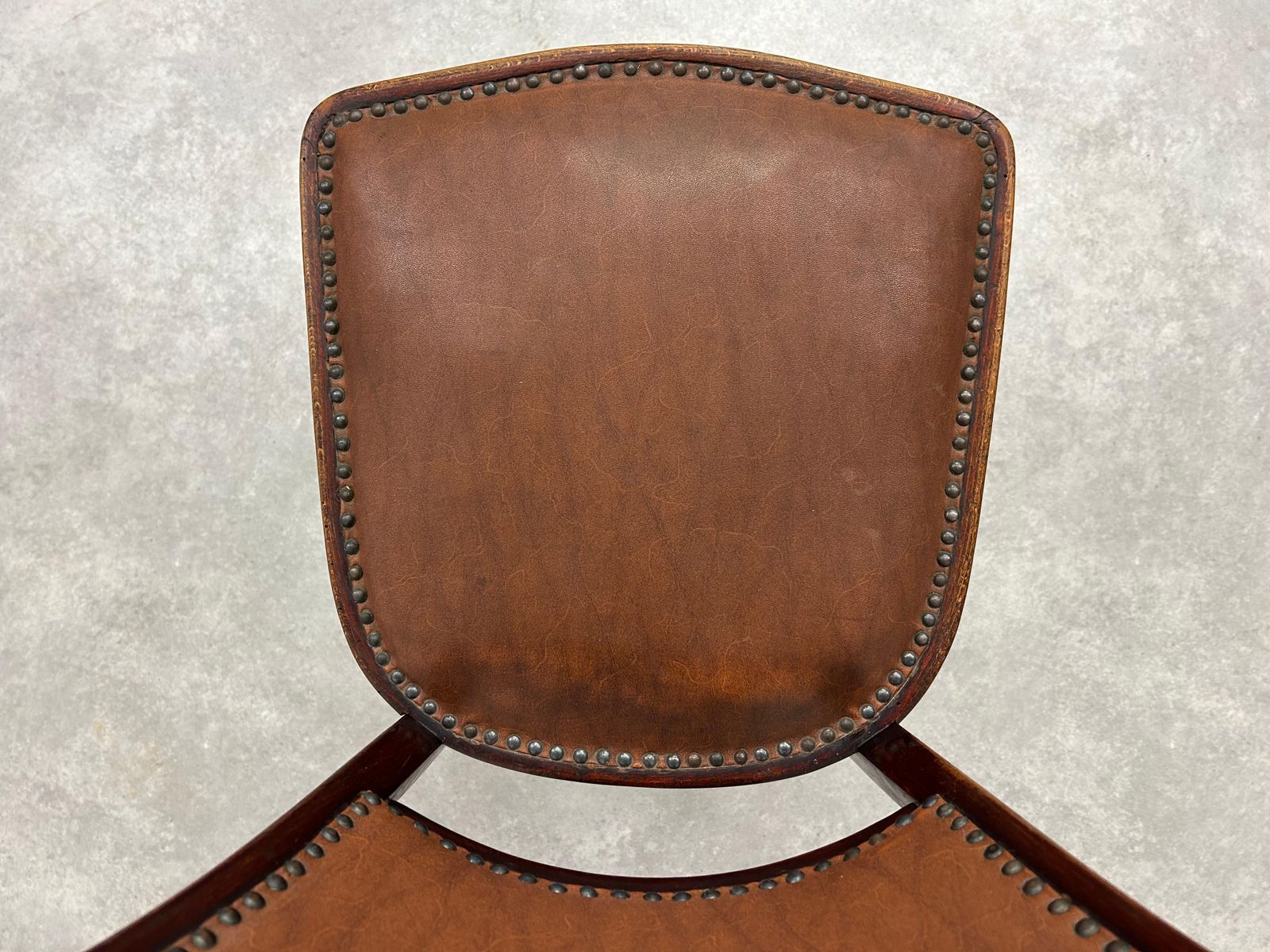 Set Of 3 Dining Chairs By Gustav Siegel For J&J Kohn photo for sale