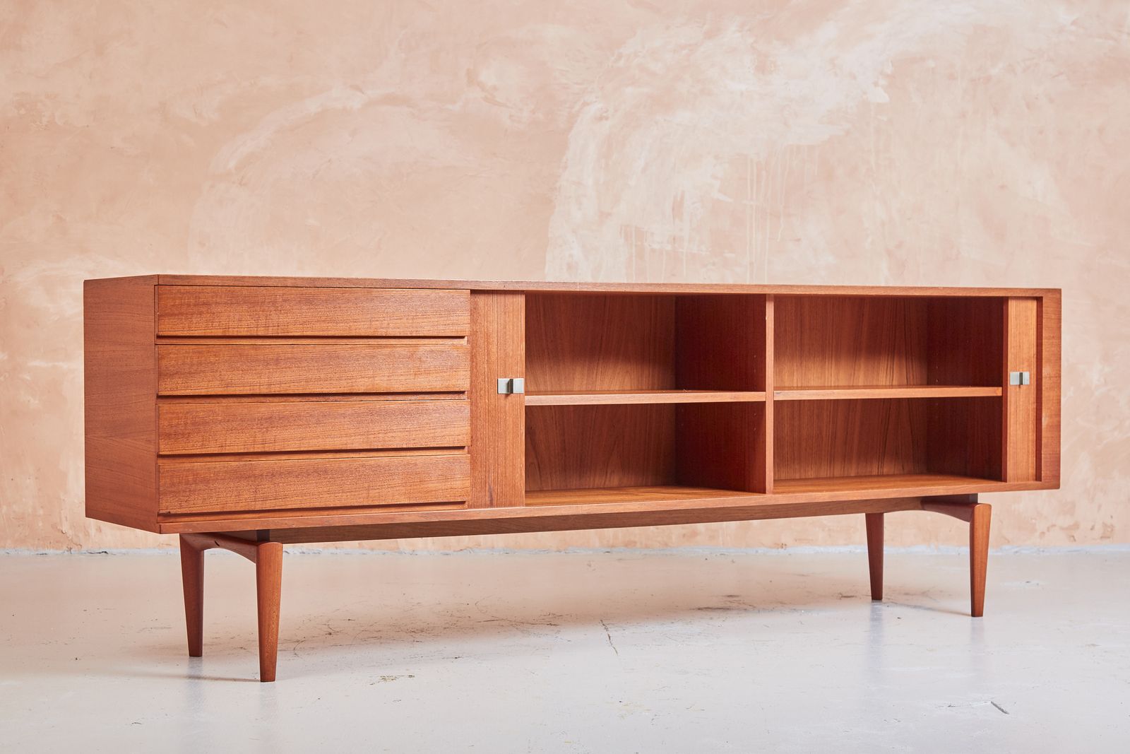 Vintage Mid Century Danish Rosewood Sideboard Credenza By H.W. Klein For Bramin, 1960s photo furniture