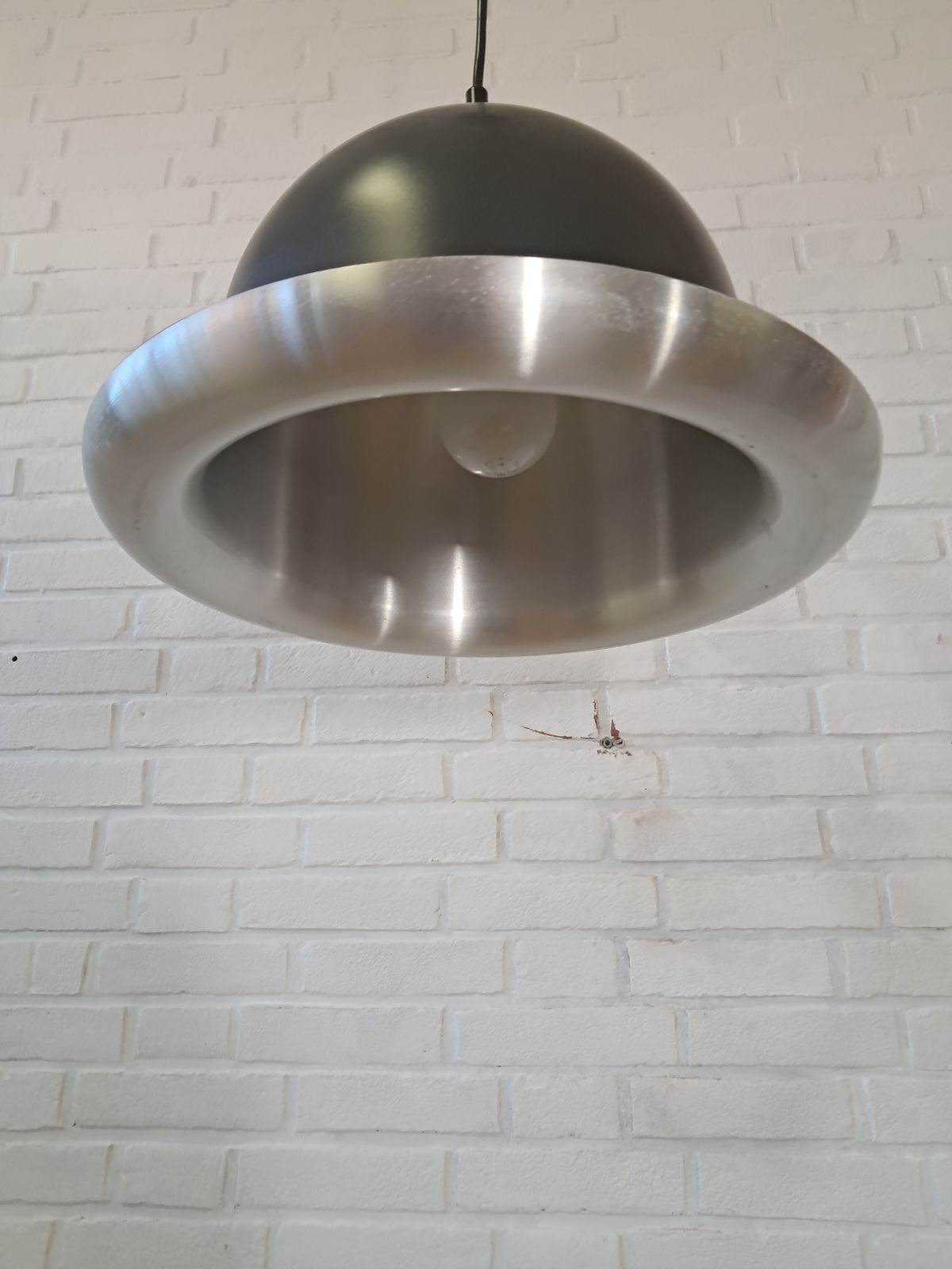 Raak “Bowler Hat” Pendant, 1970s photo Lighting
