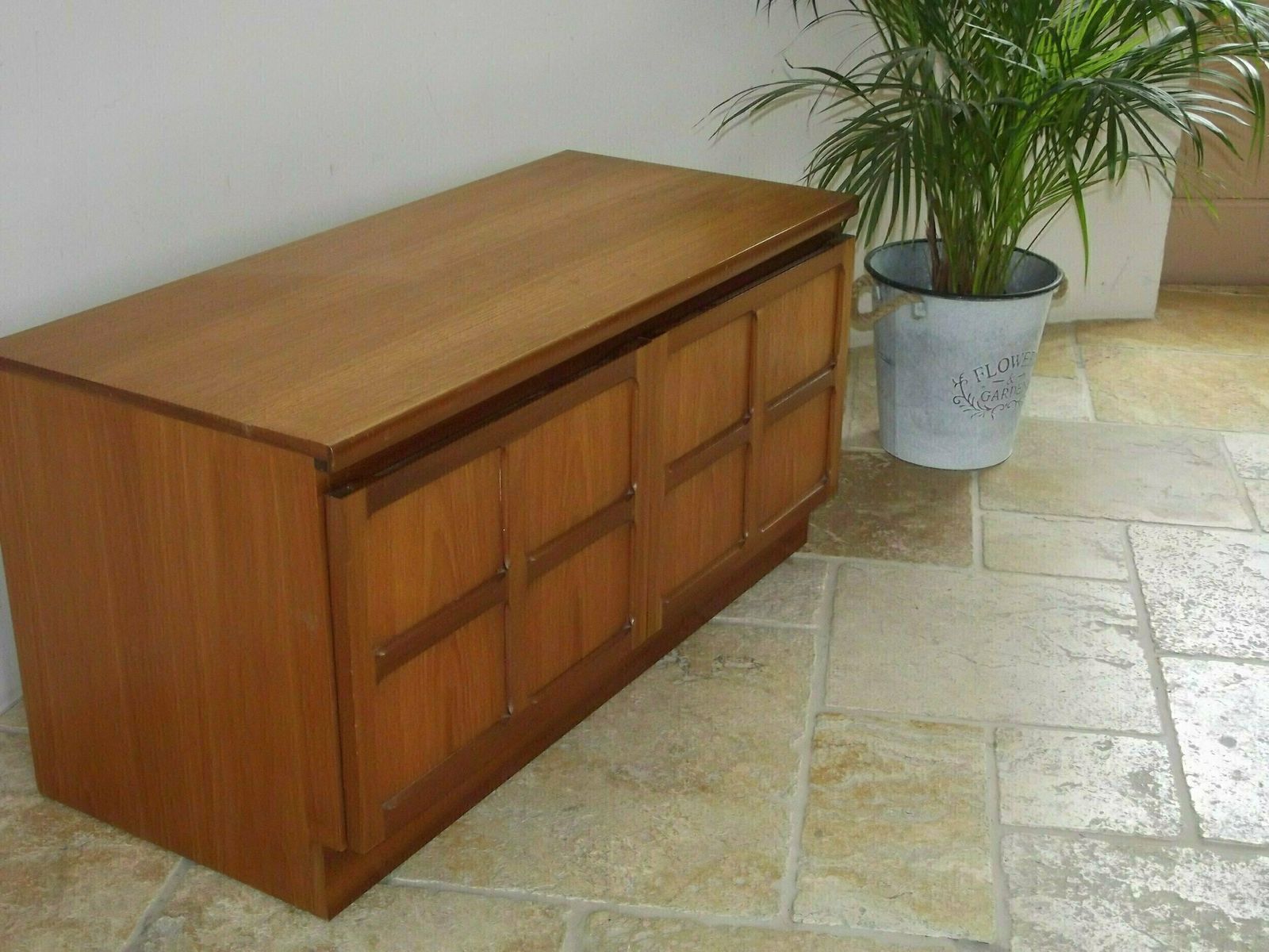 Mid Century Parker Knoll "Nathan" Media/Sideboard Cabinet photo furniture