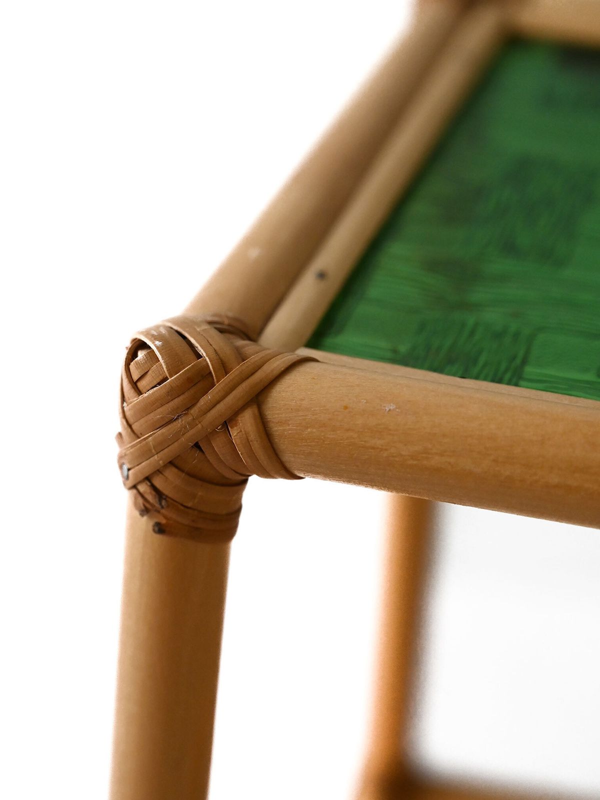 Vintage Bamboo Plantenstandaard photo vinterior