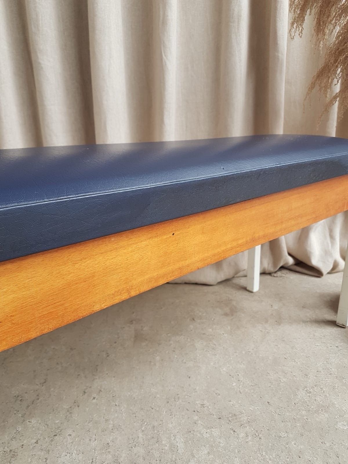 Vtg Mid Century Post Modern Modernist Hallway Dining Bench Seat Chair Retro R826 photo buy