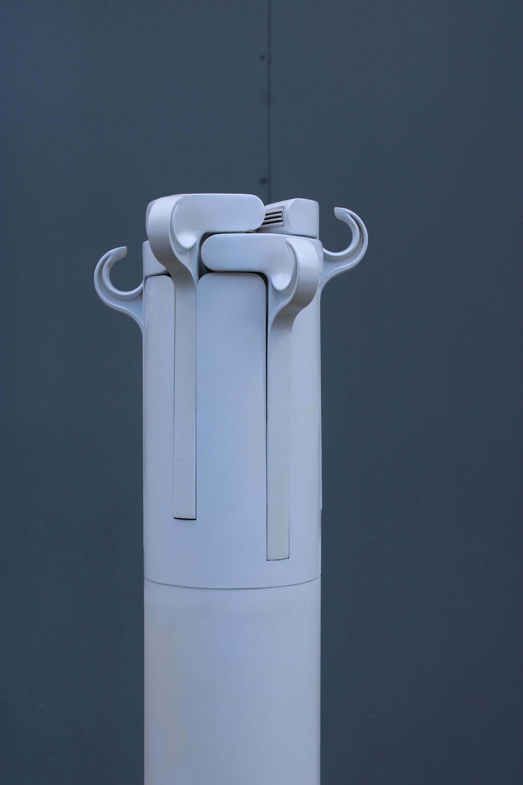 Planta Anonima Coat Stand Castles Giancarlo Piretti 1960 White photo Furniture