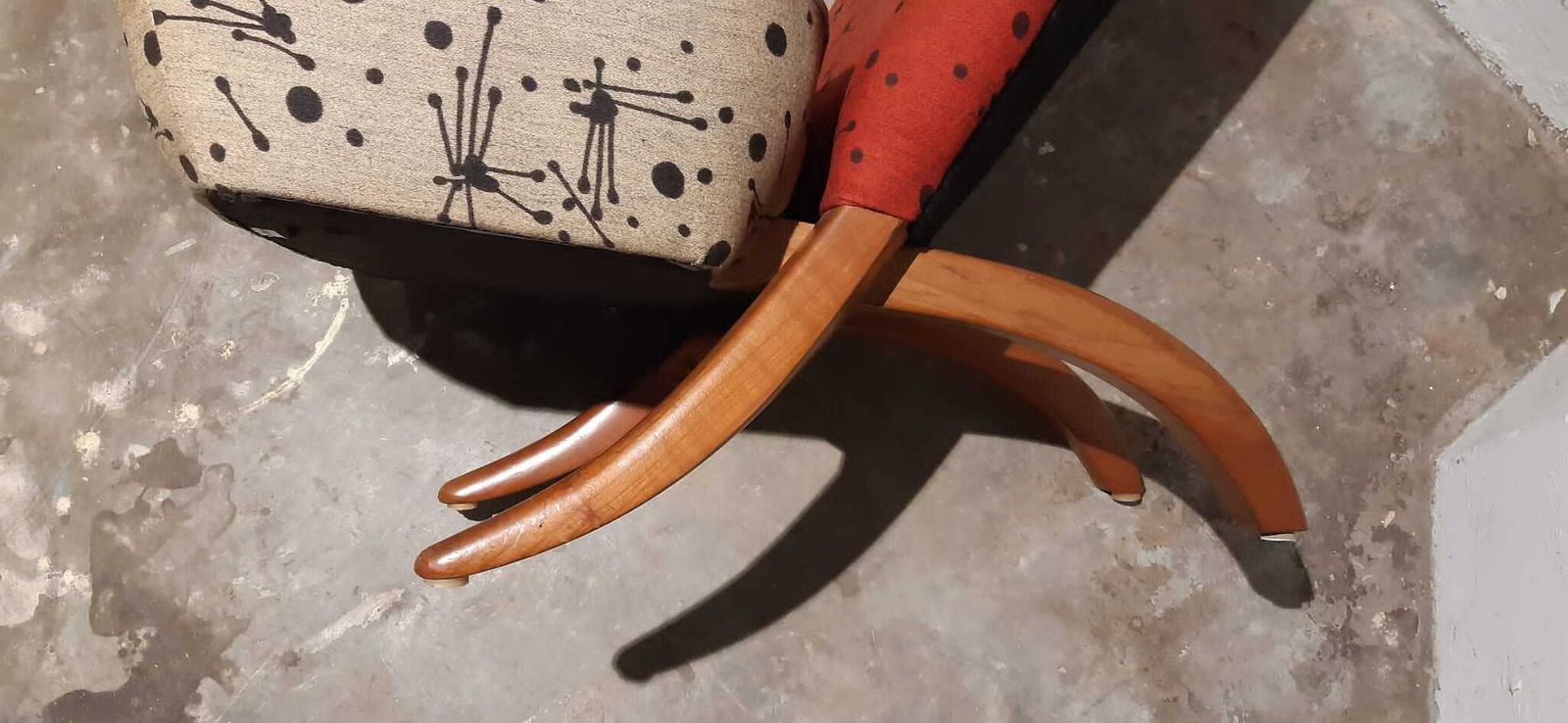 Mid Century Congo Chair By Theo Ruth For Artifort With Original Upholstery Vintage 1950s photo buy