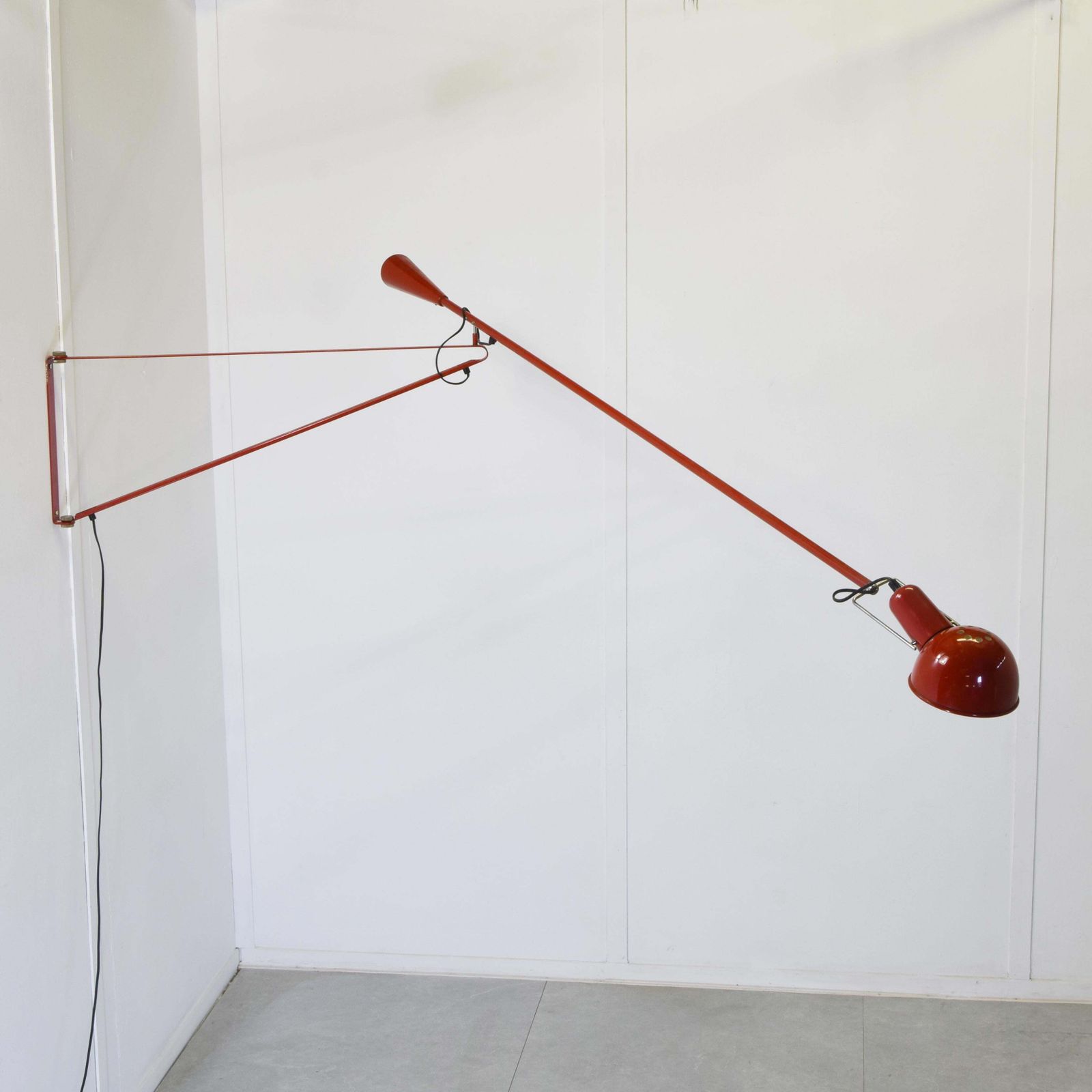 Paolo Rizzatto Wall Lamp Arteluce 1970s. photo furniture