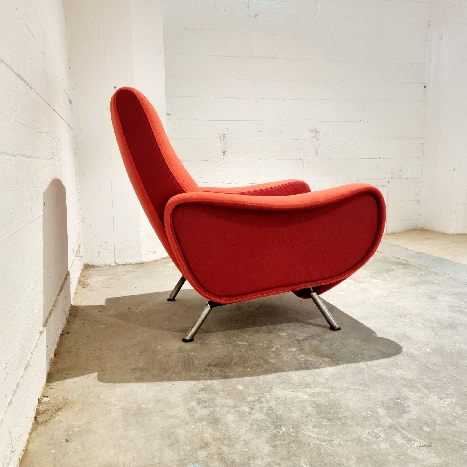 1950 Adjustable “Lady” Lounge Chair In The Style Of Marco Zanuso Produced By Pizzetti Roma photo Furniture