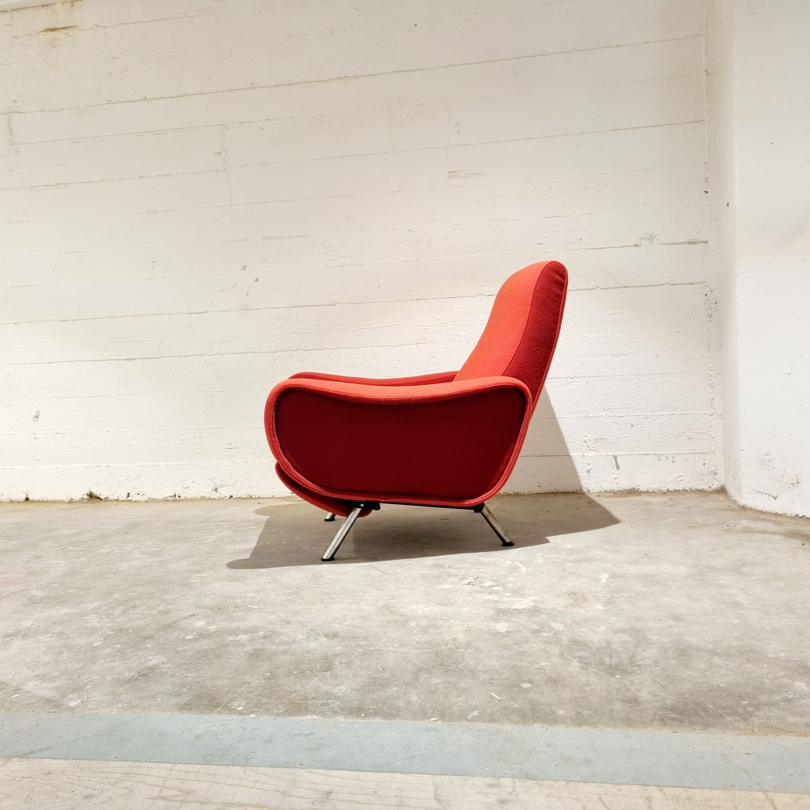 photo furniture 1950 Adjustable “Lady” Lounge Chair In The Style Of Marco Zanuso Produced By Pizzetti Roma