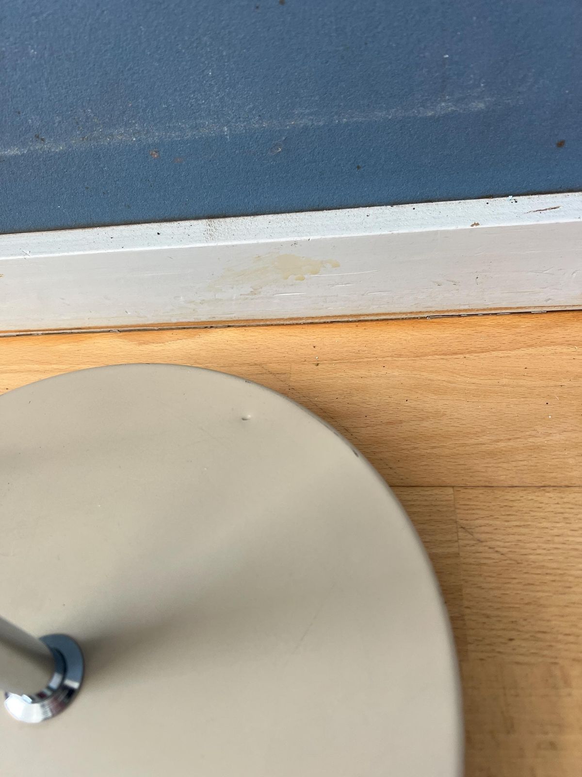 photo for sale Mid Century Beige Dijkstra Space Age Floor Lamp