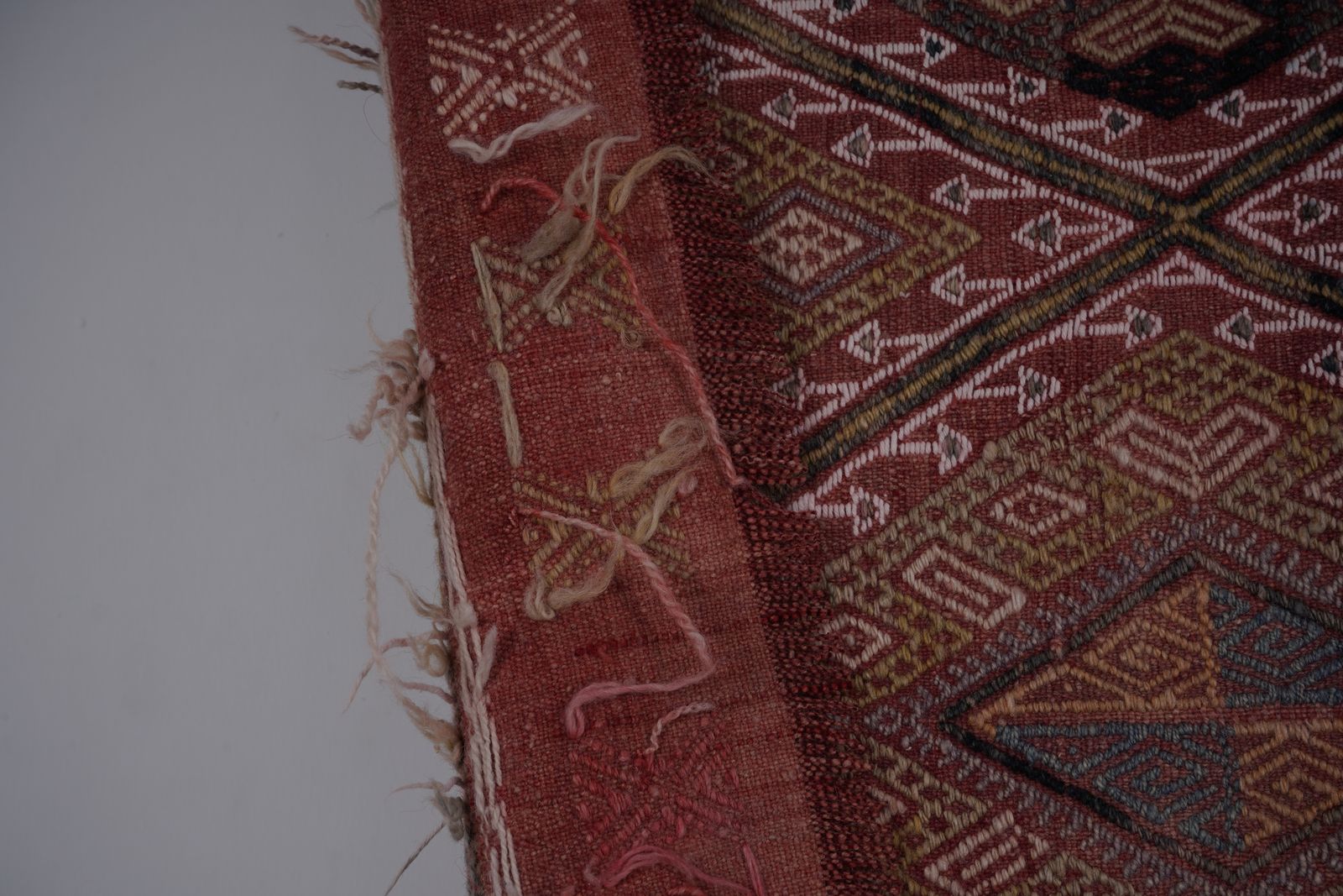 Turkish Jajim Kilim Rug 5'3'' X 7'9'' photo vintage