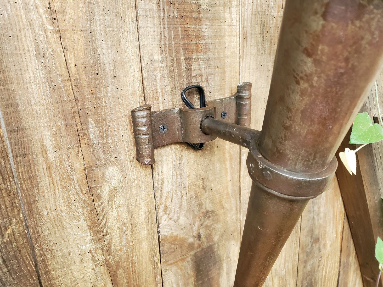 photo for sale Very Large French Castle Wall Sconces / A Pair Of Iron Wall Sconces / Iron Wall Lights / Gothic Wall Sconces / Medieval Sconces /