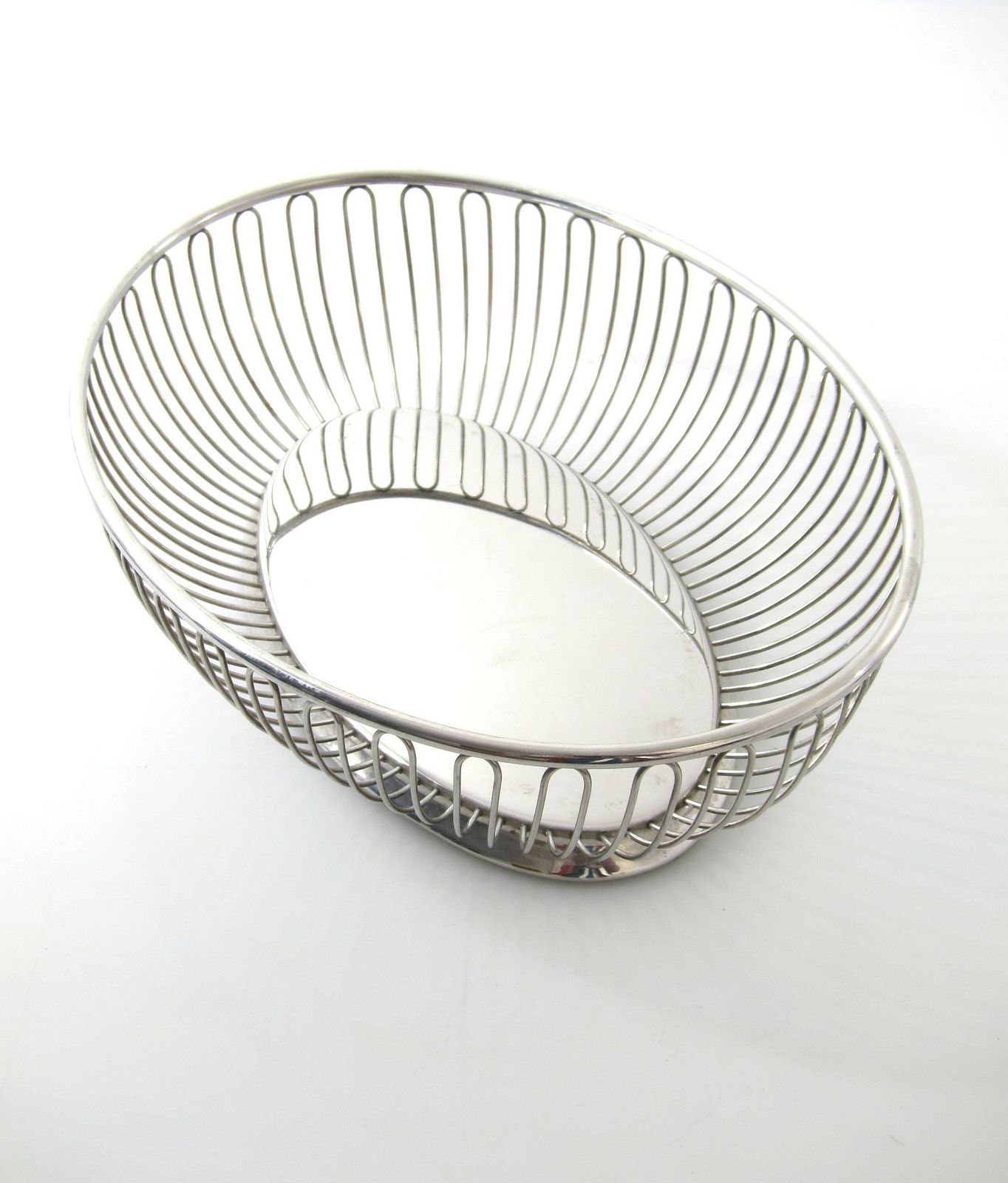 Alfra Alessi Vintage Stalen Schaal, Jaren 1960 — Joe Colombo, Sarfatti, Gae Aulenti, Gio Ponti, Enzo Mari, Ettore Sottsass, Franco Albini, Memphis photo furniture